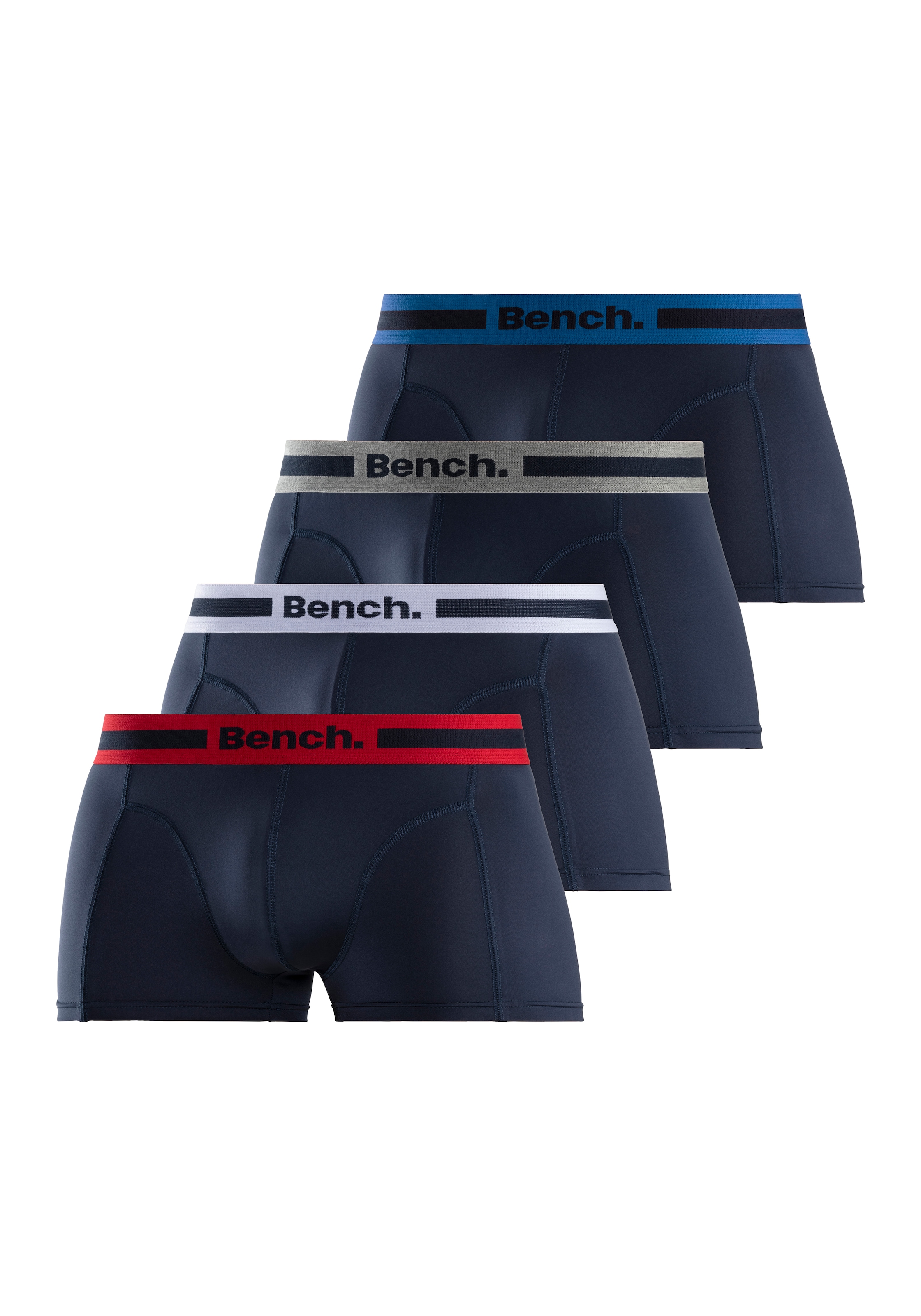 Bench. Funktionsboxer »Boxershorts für Herren«, (Packung, 4 St.), Unterhosen aus Microfaser