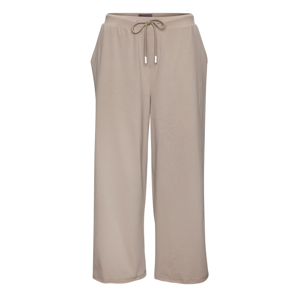 Elbsand 7/8-Hose, aus Sweatware mit weitem Bein