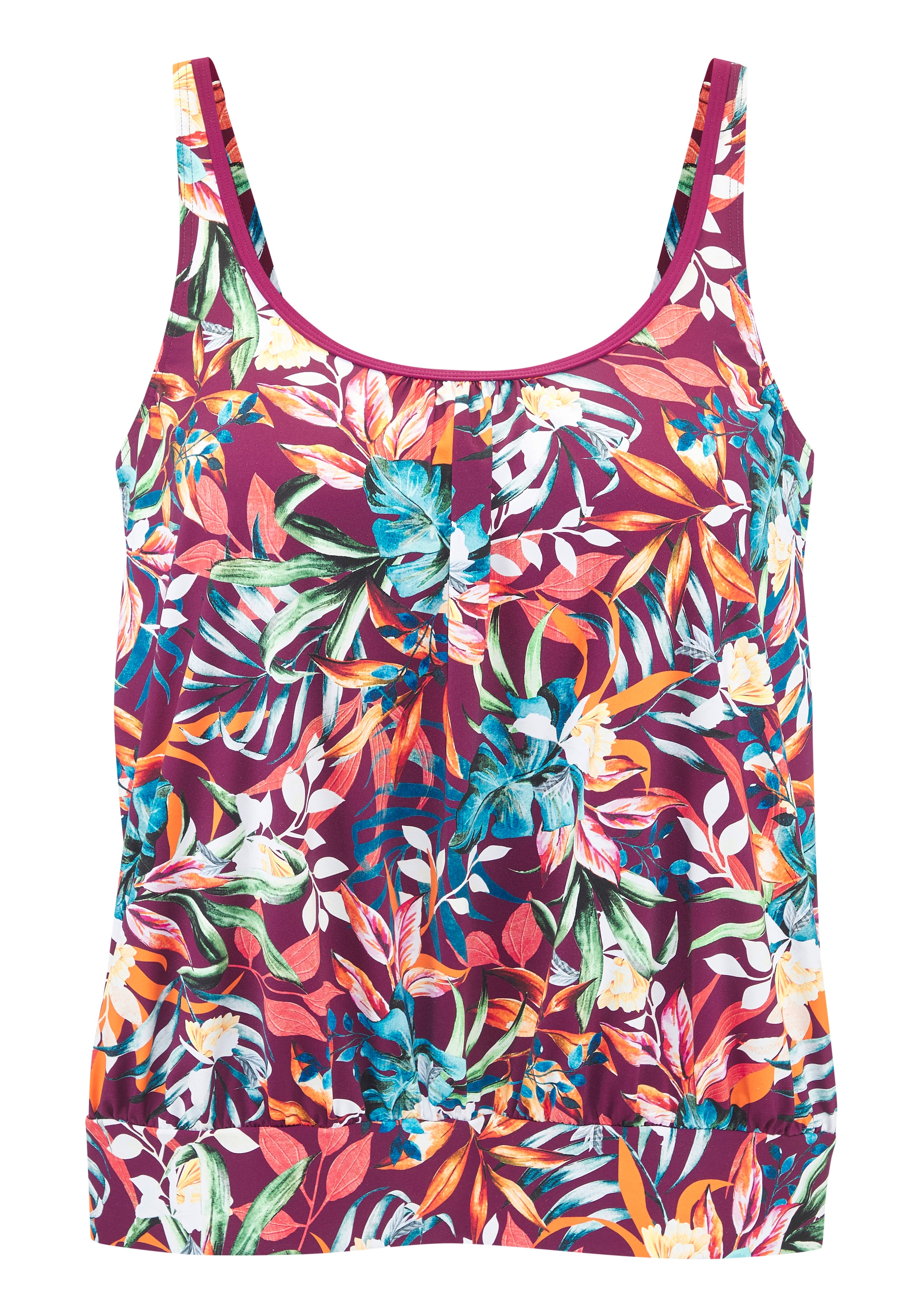 Venice Beach Haut de tankini oversize »Cadu« mit floralem Allover-Print