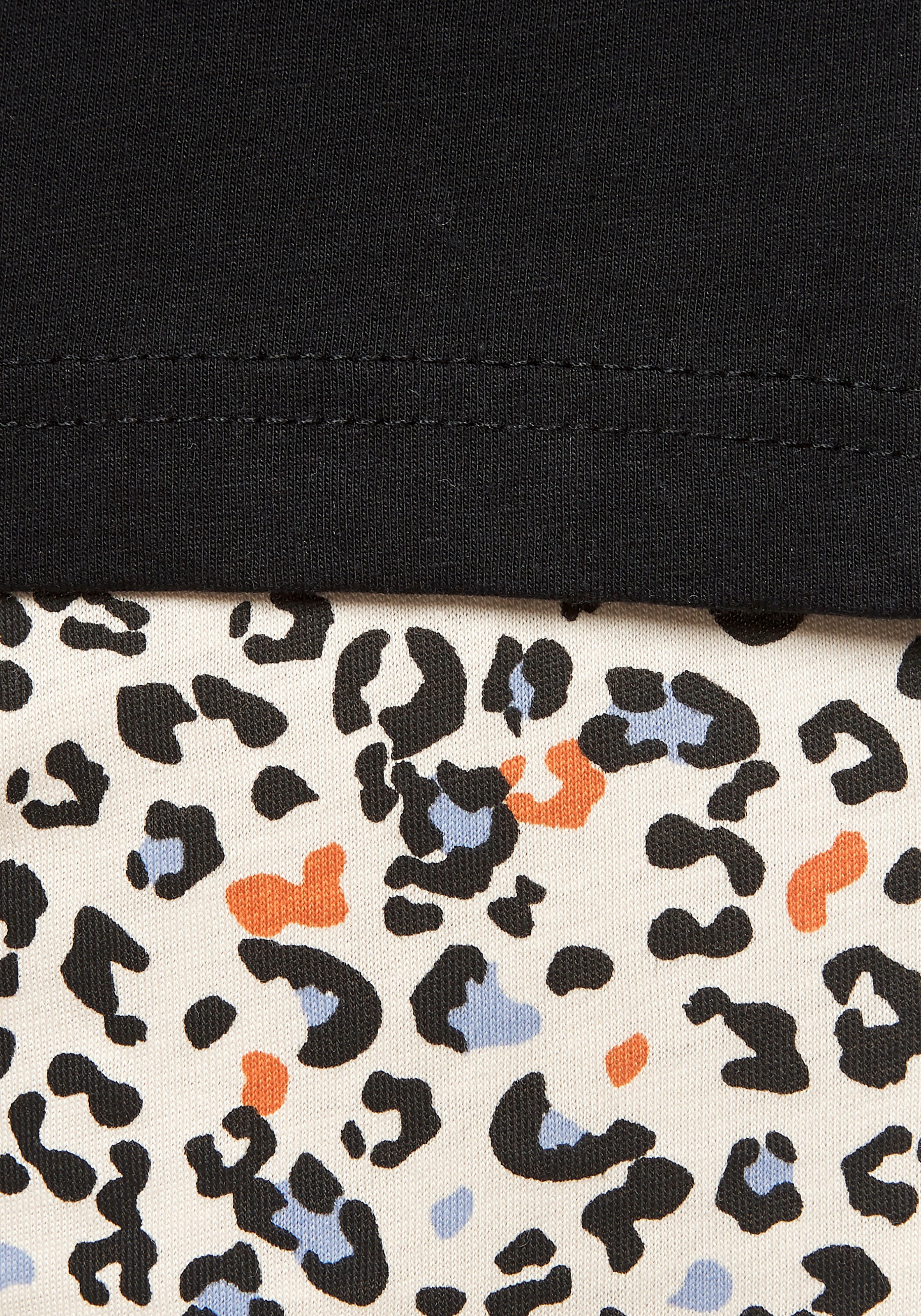 Vivance Dreams Capri-Pyjama, (2 tlg.), mit schönem Animalprint