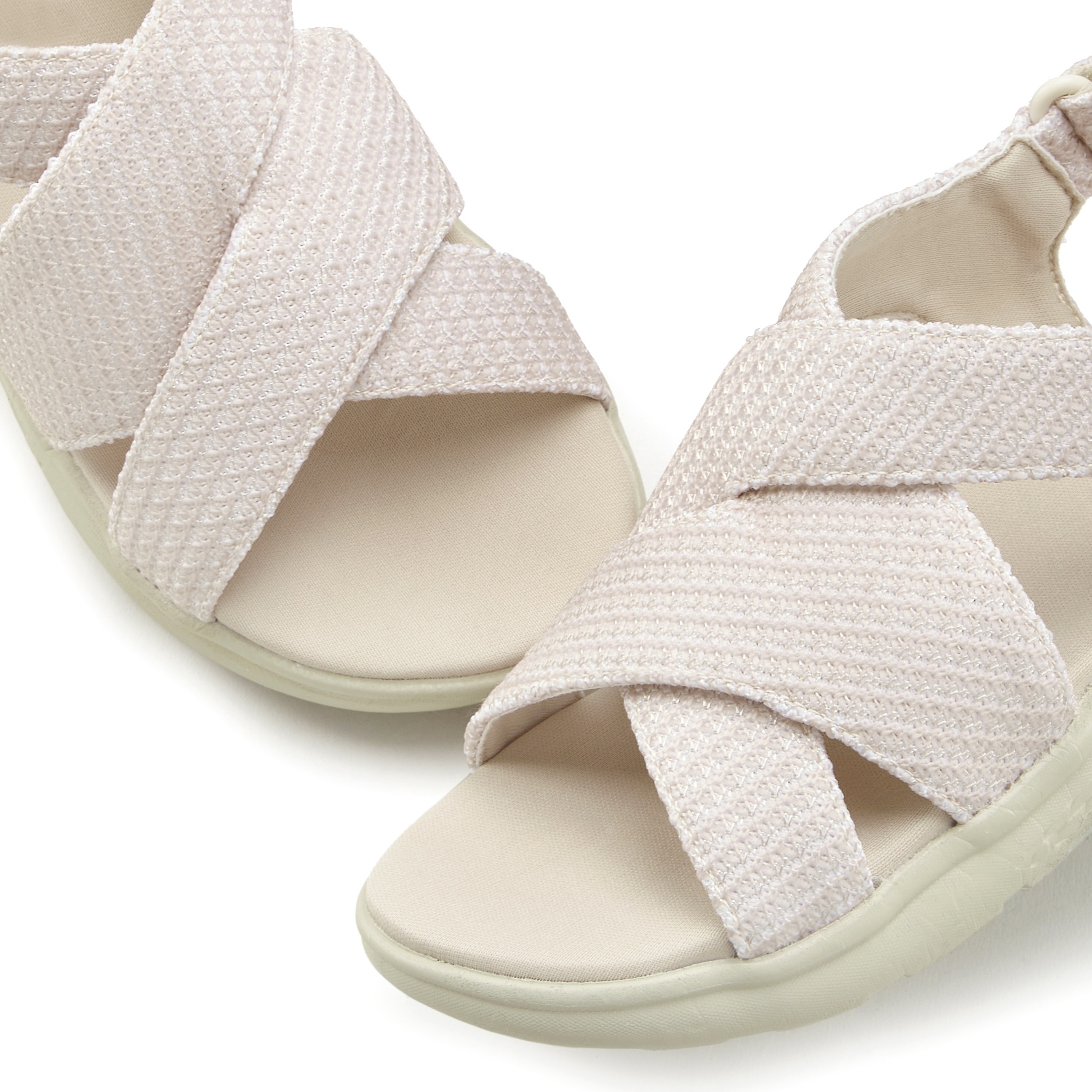 Vivance Sandale »Sandalette, Sommerschuh, offener Schuh«  mit Klettverschluss VEGAN