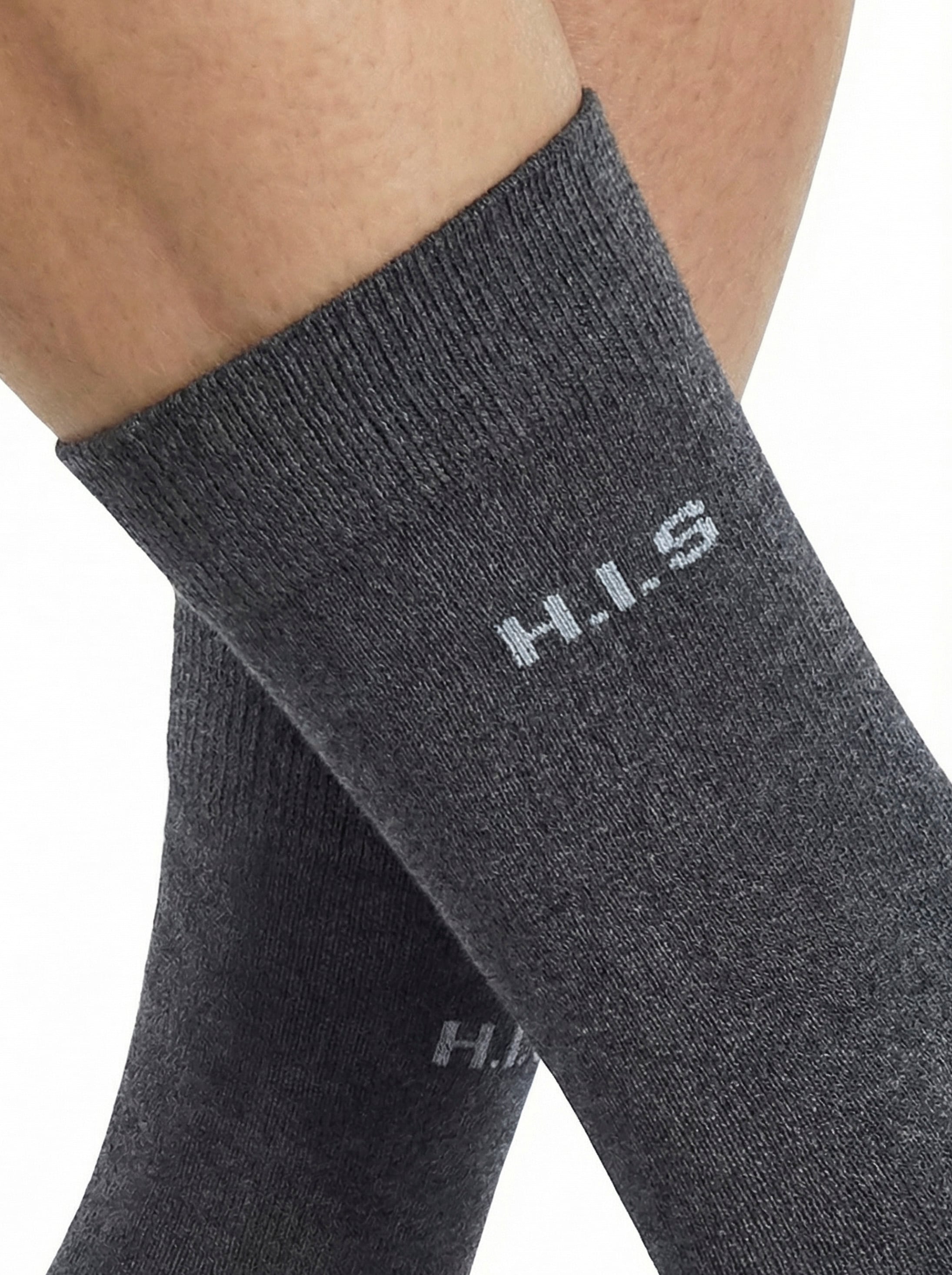 H.I.S Chaussettes basiques »Für Job und Freizeit« Paquet, 6 Couple tlg. avec semelle en éponge douce