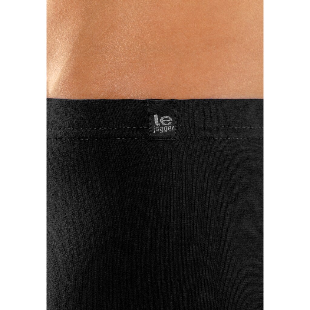 le jogger® Boxer »Boxershorts für Herren«, (Packung, 3 St.), schmaler Bund mit Markenlabel