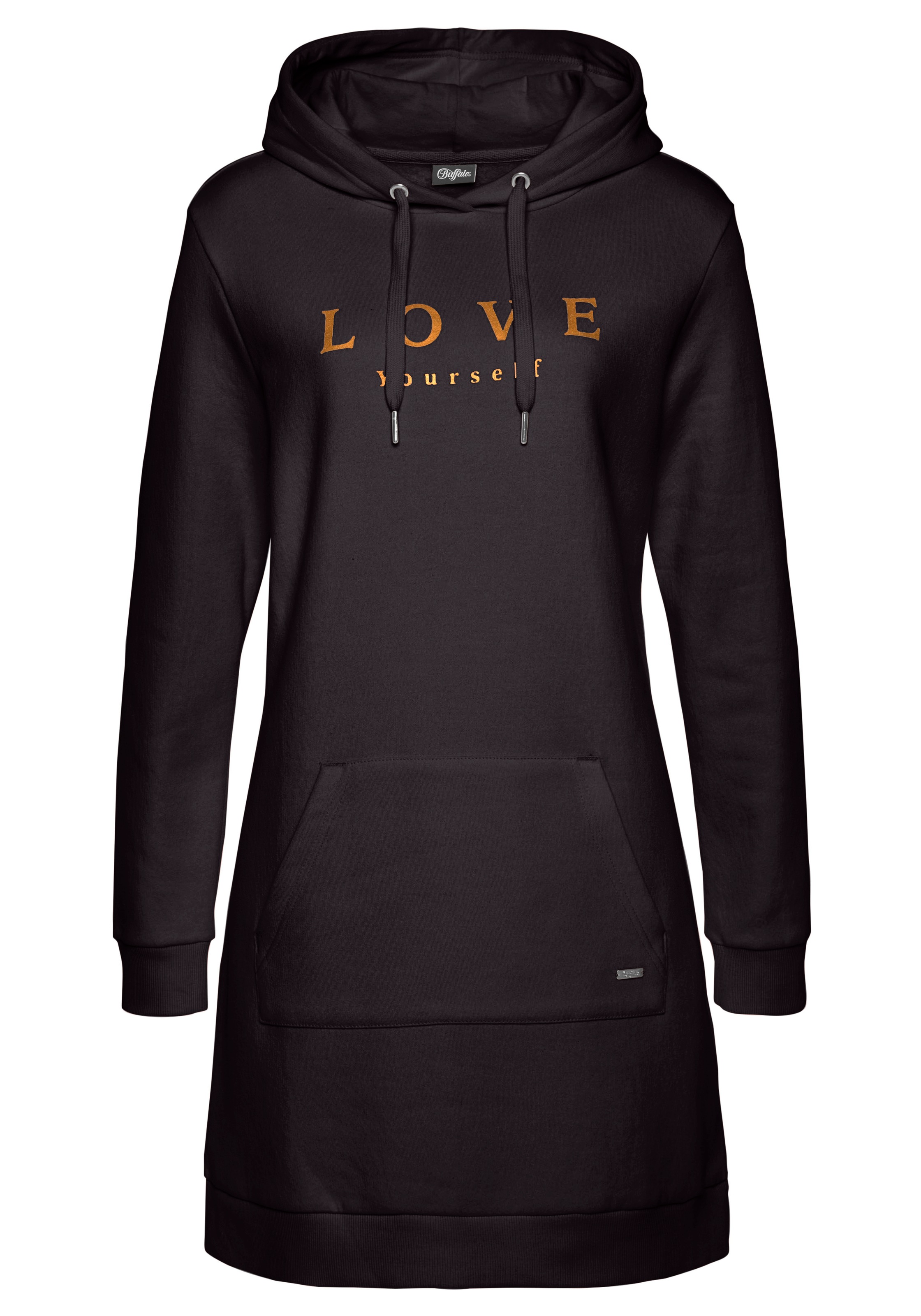 Buffalo Sweatkleid Kängurutasche mit Kängurutasche, Loungewear