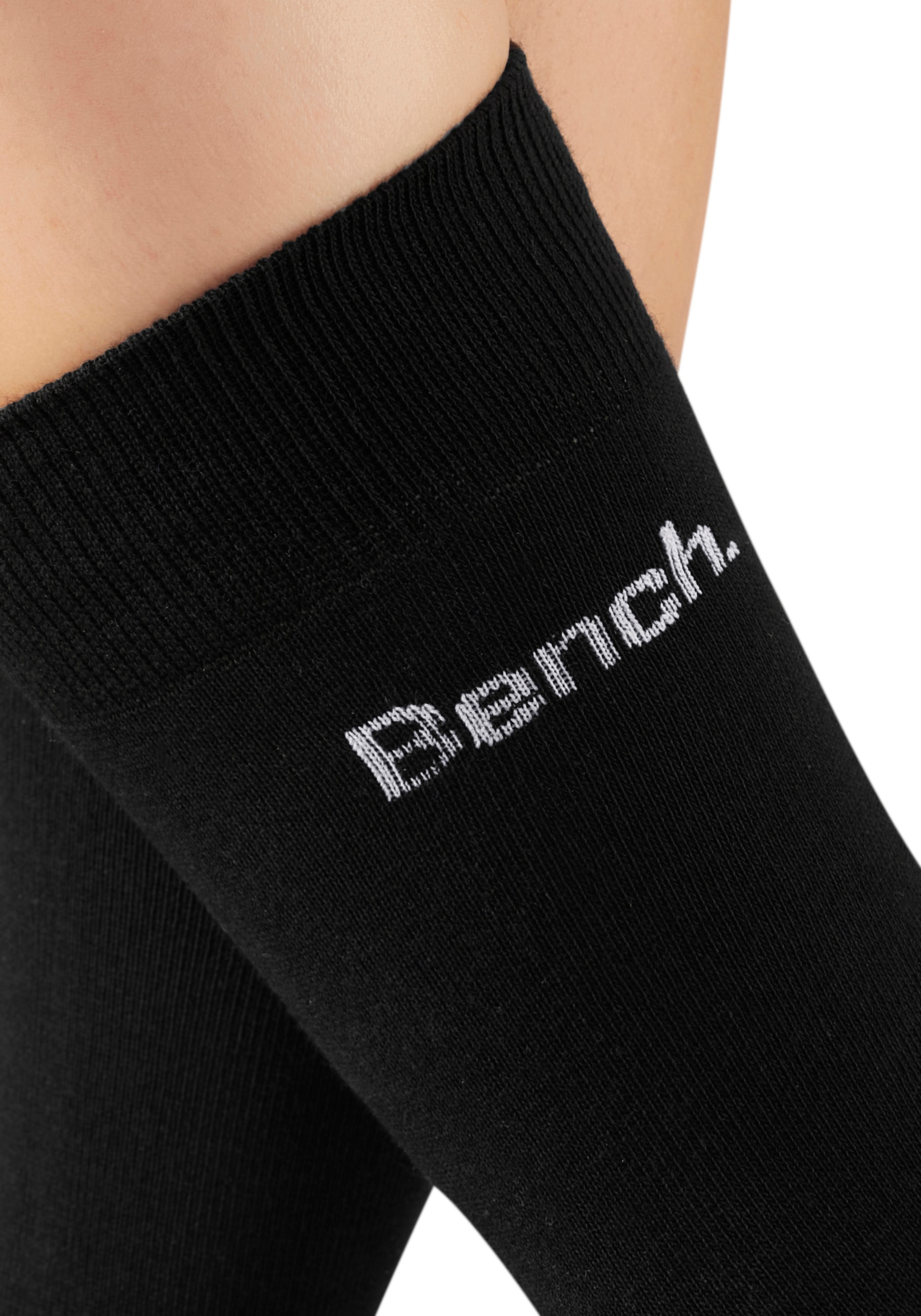 Bench. Chaussettes basiques »Herrensocken für Beruf und Freizeit« Paquet, 6 Couple tlg. avec petit logo de marque coloré