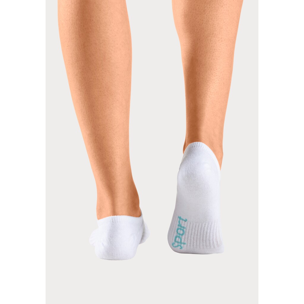 Bench. Sneakersocken, (Packung, 6 Paar), nicht sichtbar in Sneakern