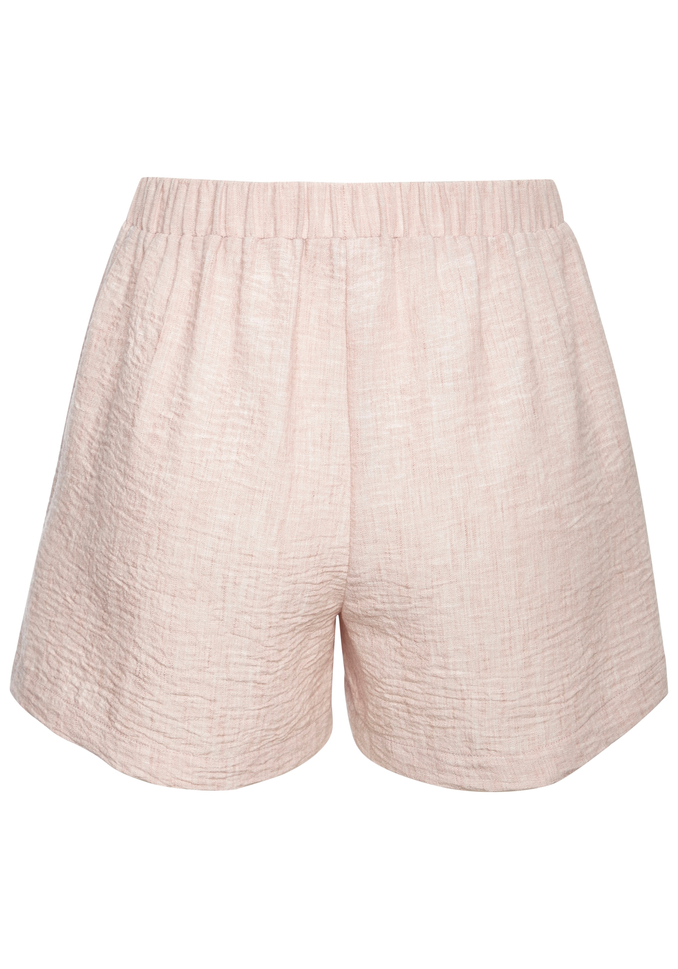 Buffalo Short tissé »aus strukturierter Webware mit Melange-Optik«  short d'été court, shorts de plage aérés, qualité légère estivale
