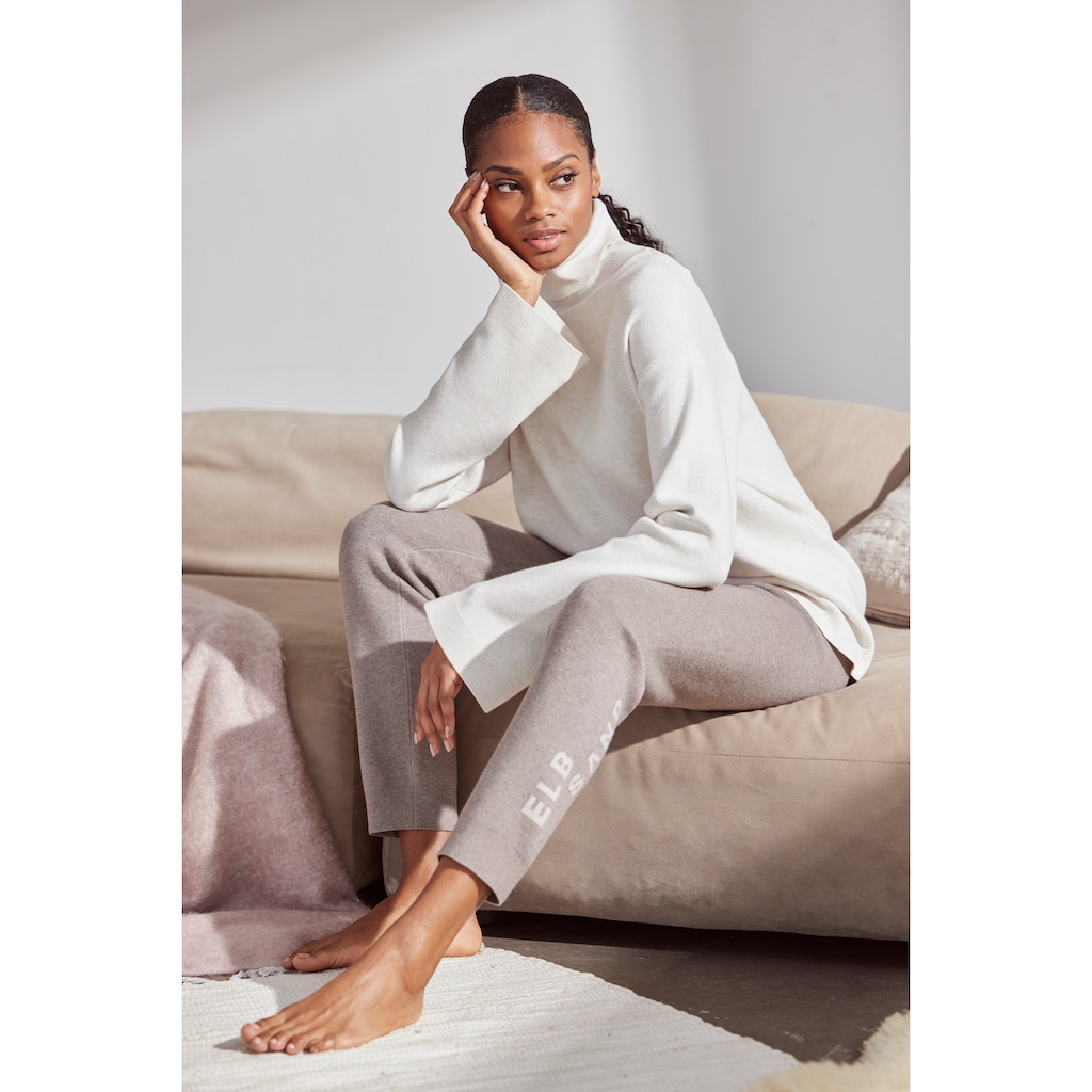 Elbsand Sweater, Rollkragenpullover aus hochwertigem Strick, Loungewear