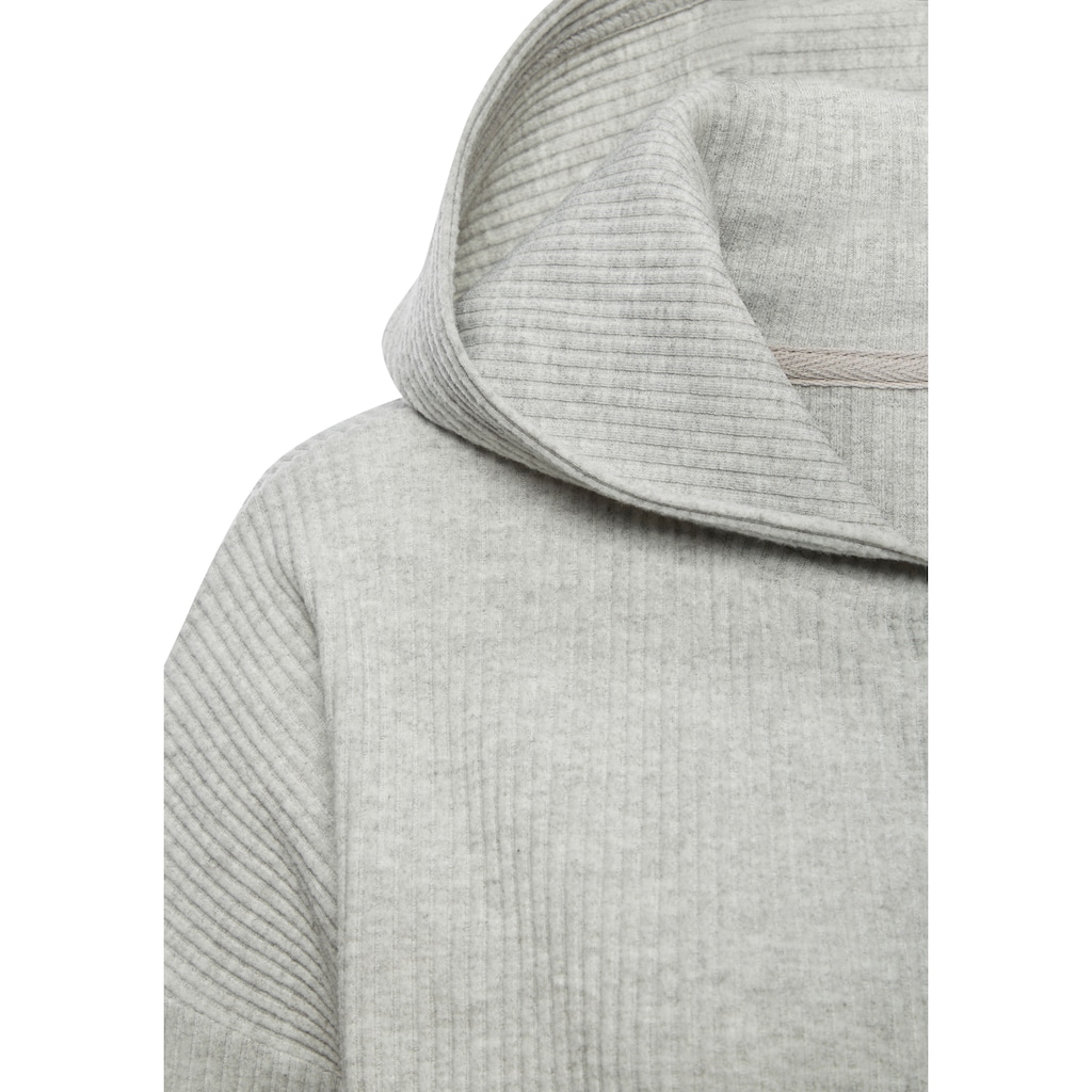 French Connection Sweatjacke, weiche Rippstruktur, Loungewear