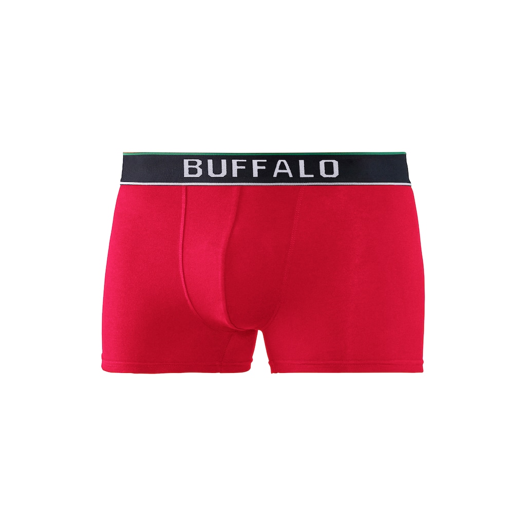 Buffalo Boxer »Boxershorts für Herren«, (Packung, 3 St.), aus Baumwoll-Mix