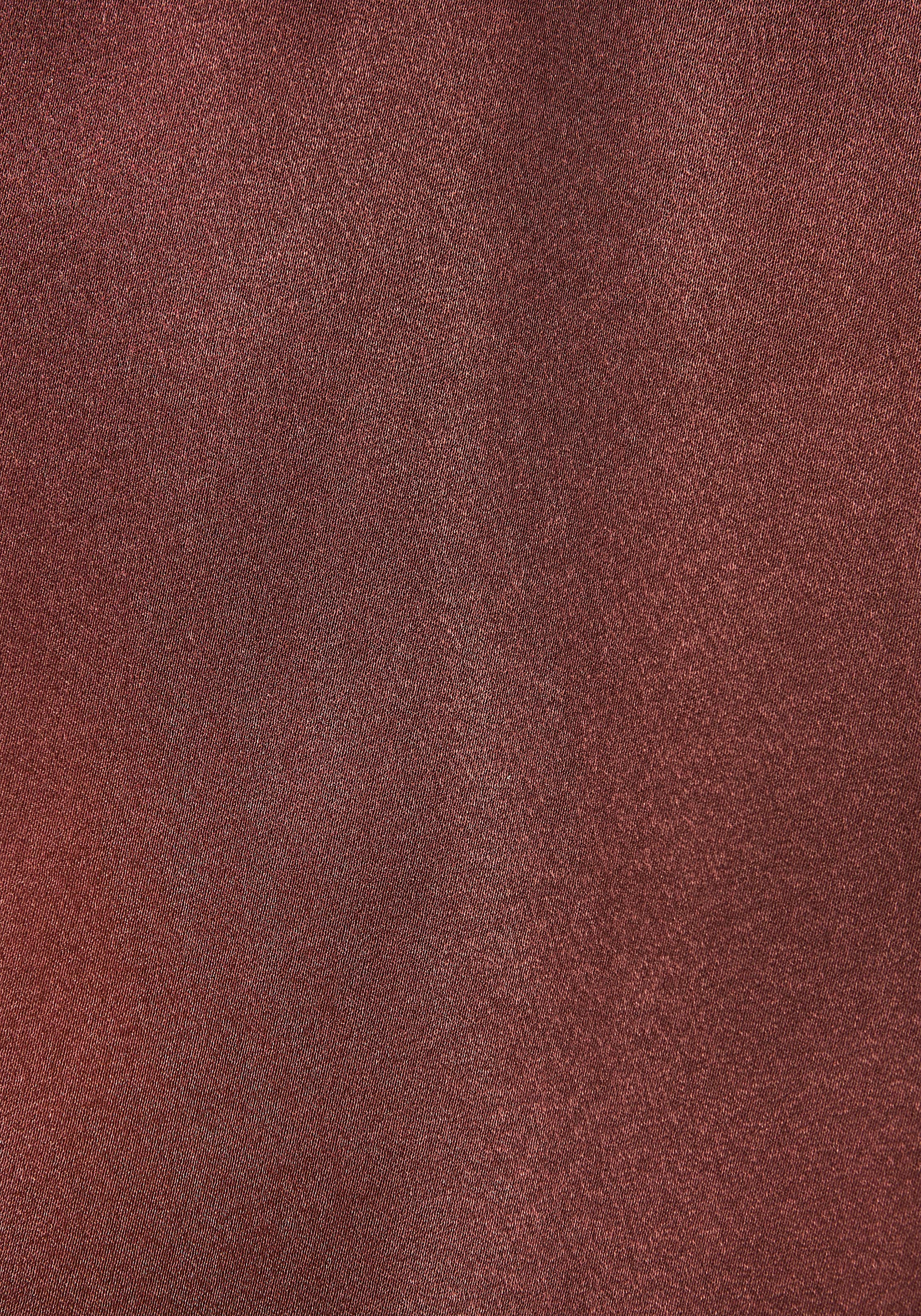 LASCANA Top chemisier aus Satin, elegantes Top