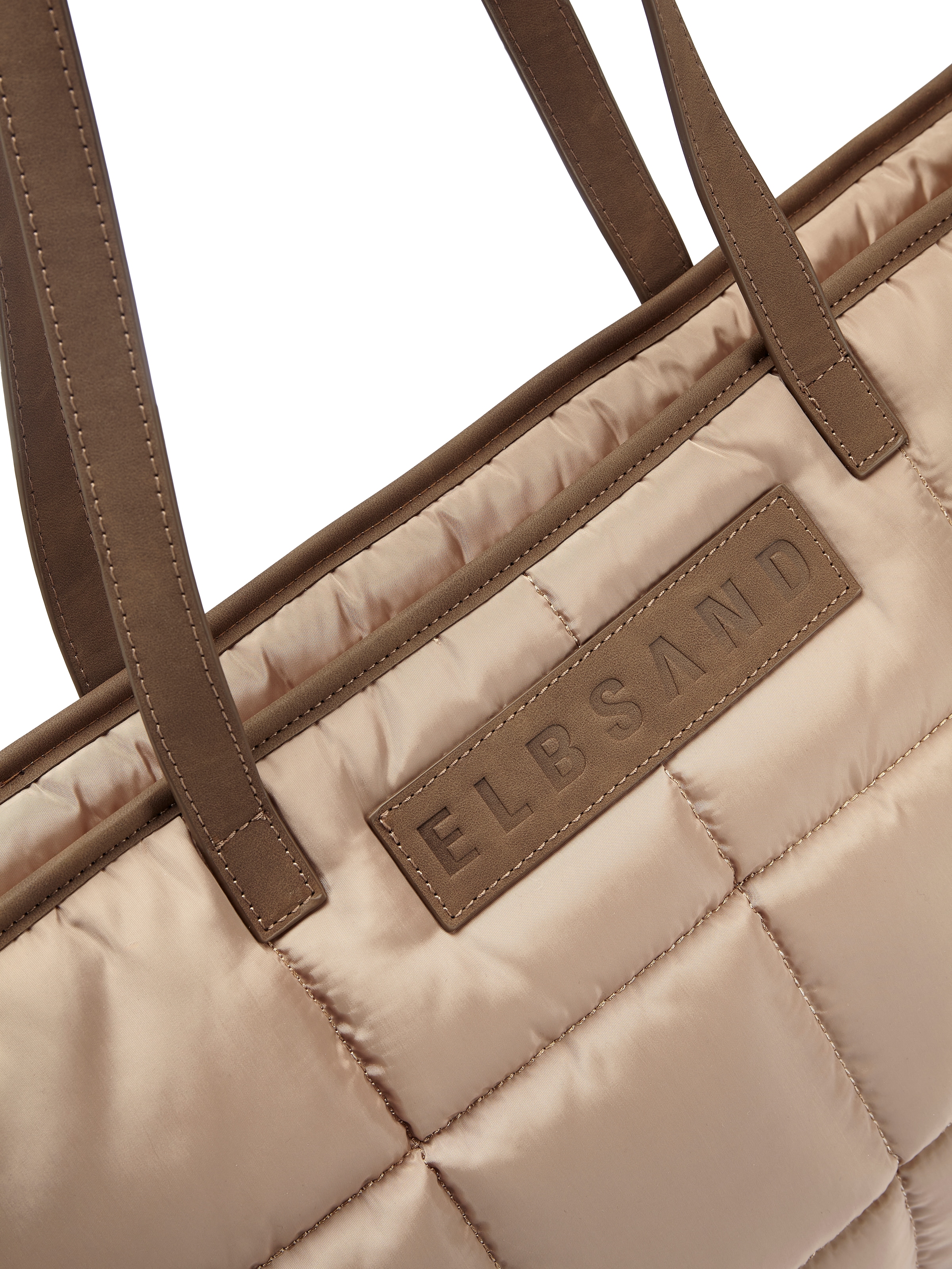 Elbsand Shopper »Handtasche, Einkaufstasche, Schultertasche, Strandtasche« NOUVEAU Sac de bain avec quilting à la mode VEGAN