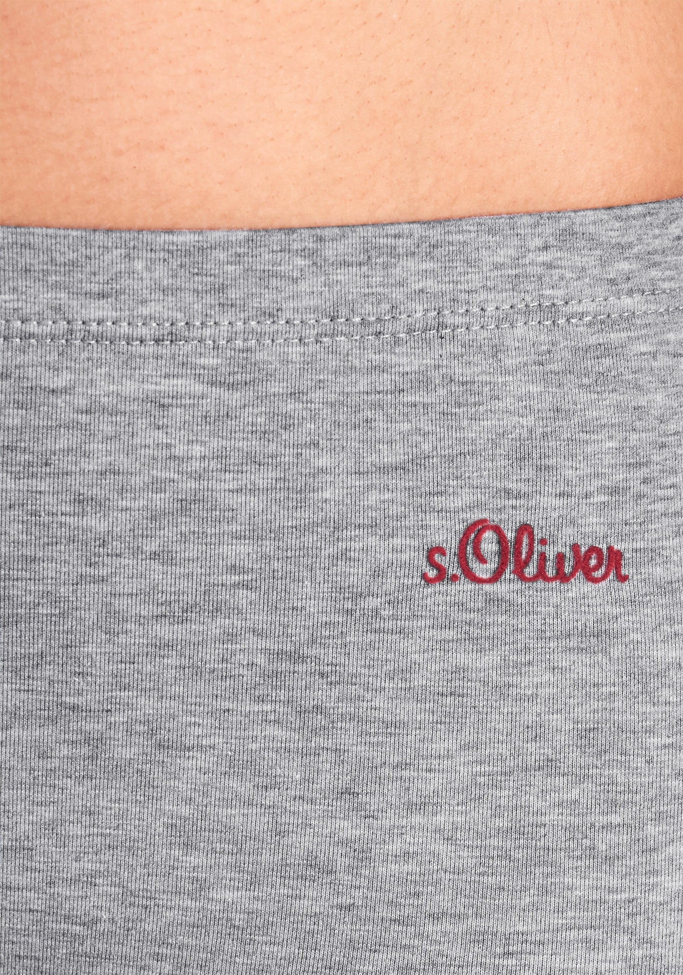 s.Oliver Panty, (3er-Pack), aus elastischer Baumwoll-Qualität