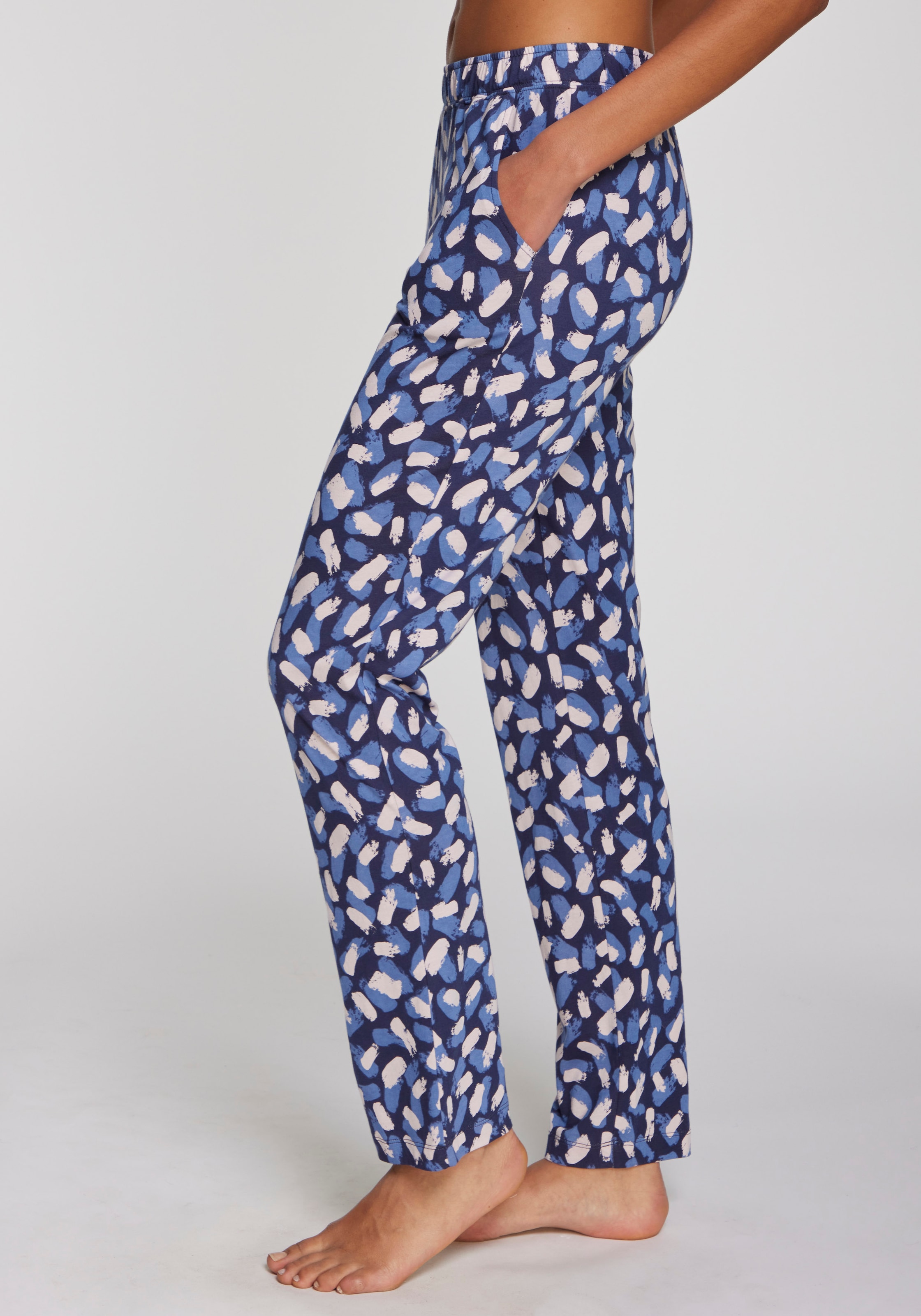 s.Oliver Pyjamahose  Mit schönem Alloverdruck