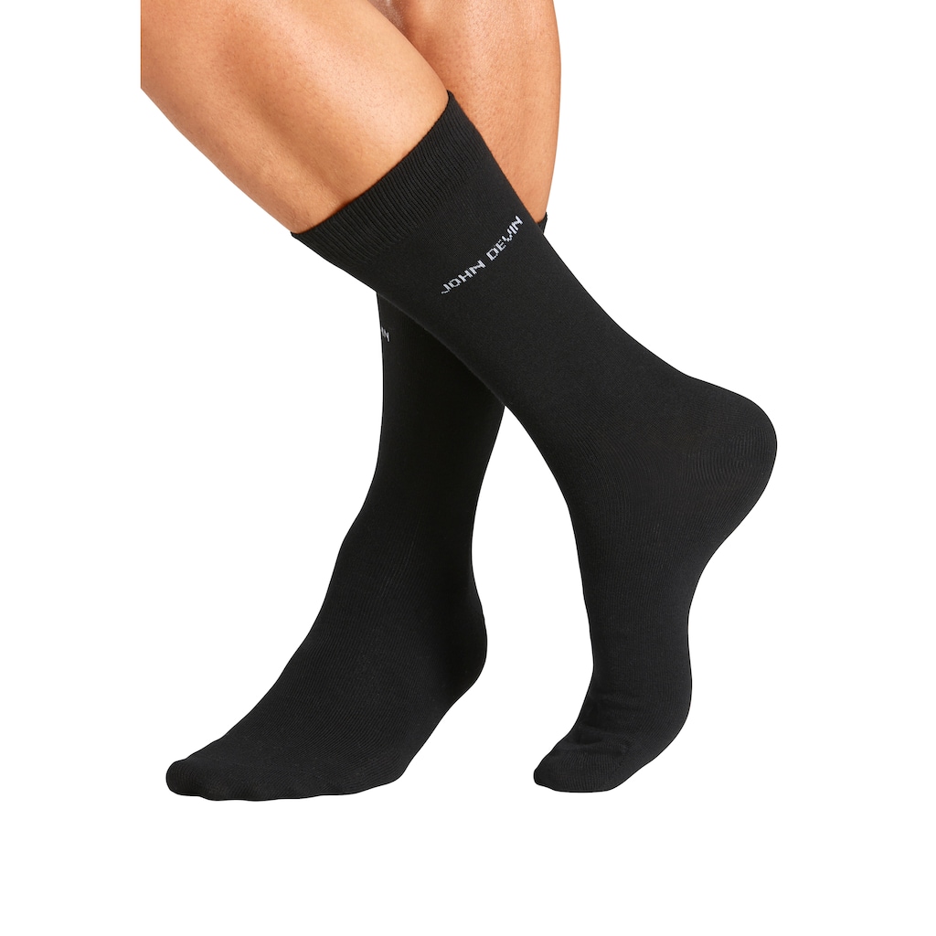 John Devin Basicsocken, (Packung, 7 Paar), für jeden Tag