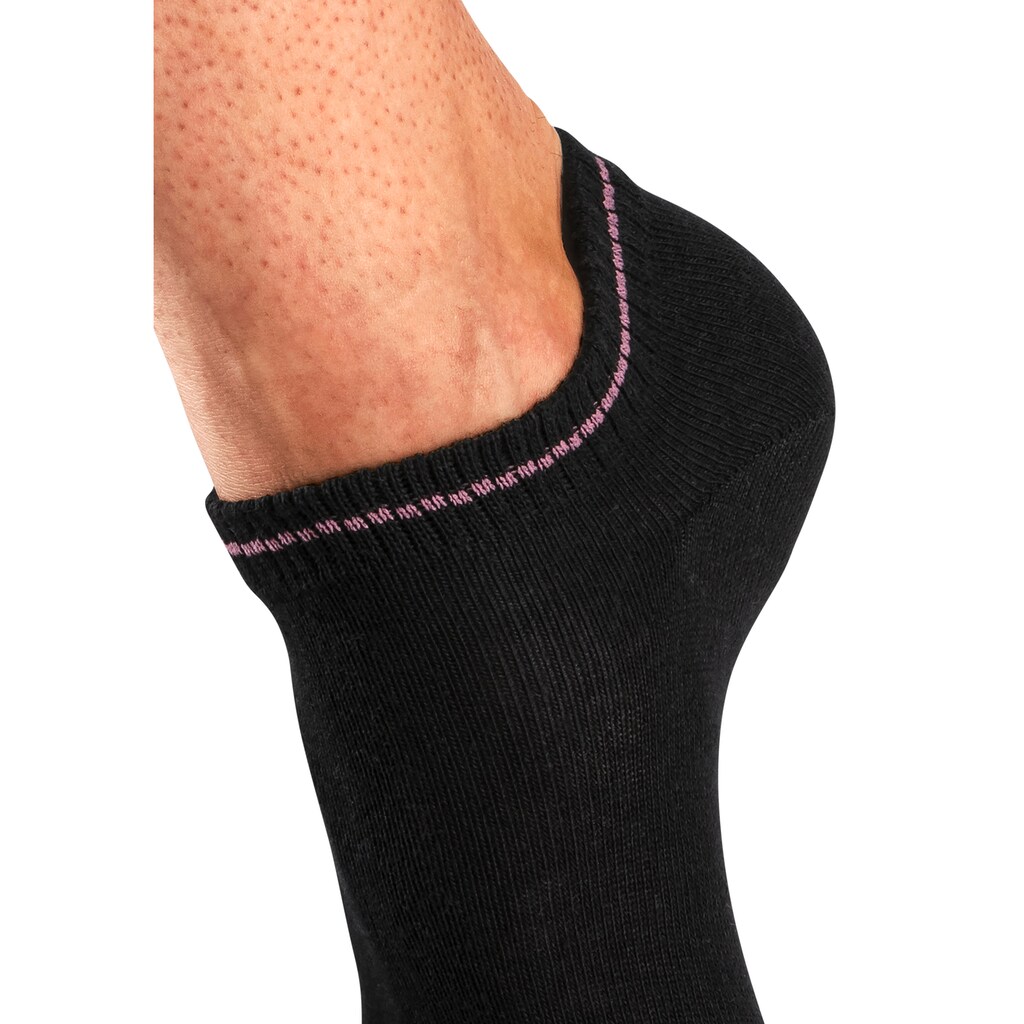 Bench. Sneakersocken, (Packung, 6 Paar), mit unterschiedlichen Designs