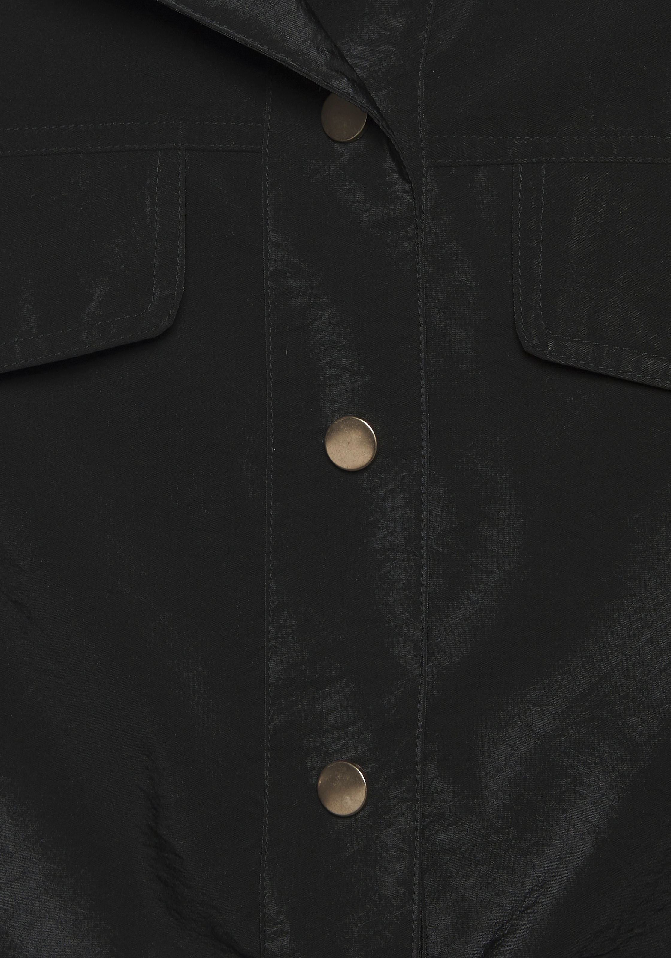 LASCANA Blouson »aus leichter Webware mit 3/4-Ärmeln« veste d'été, veste légère de mi-saison, veste safari, blouson court