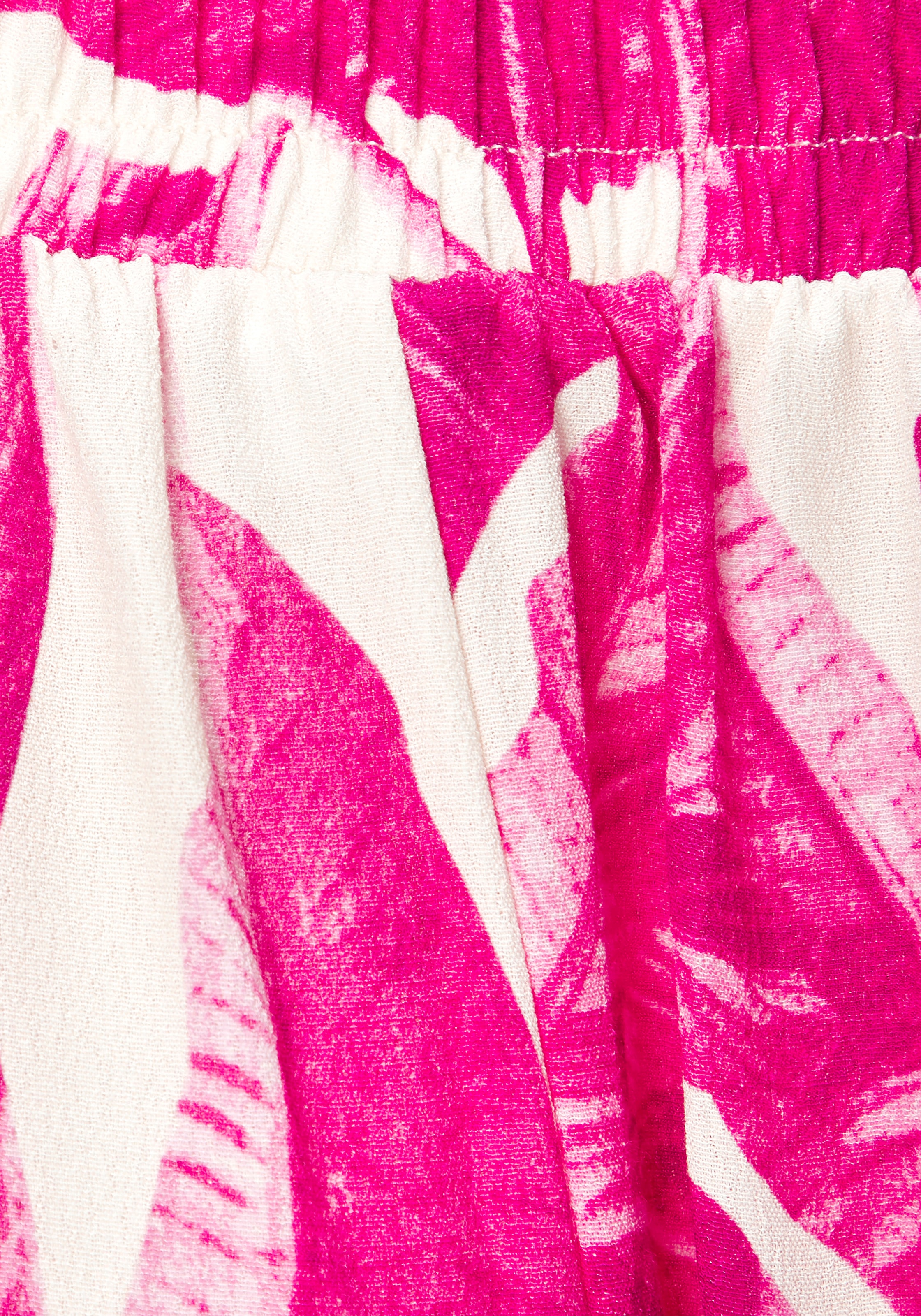 LASCANA Palazzohose »mit weitem, lockerem Bein«  in sommerlichem Allover-Print, luftige Sommerhose aus Webware
