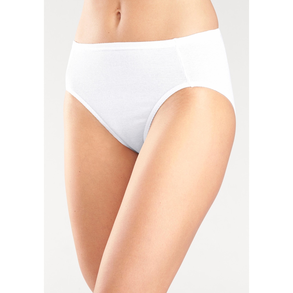 petite fleur Jazz-Pants Slips, (5er-Pack), aus weicher Pikee-Qualität