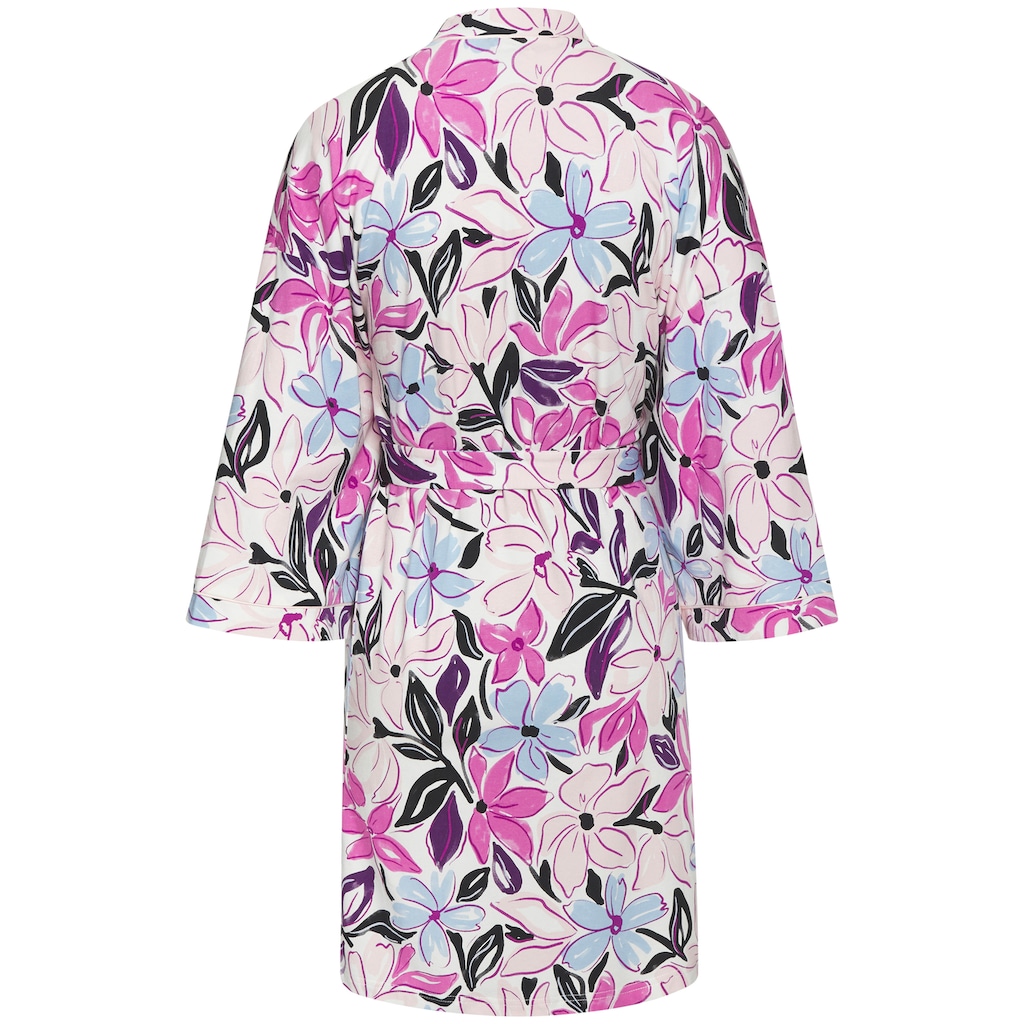 LASCANA Kimono, mit schönem Alloverdruck