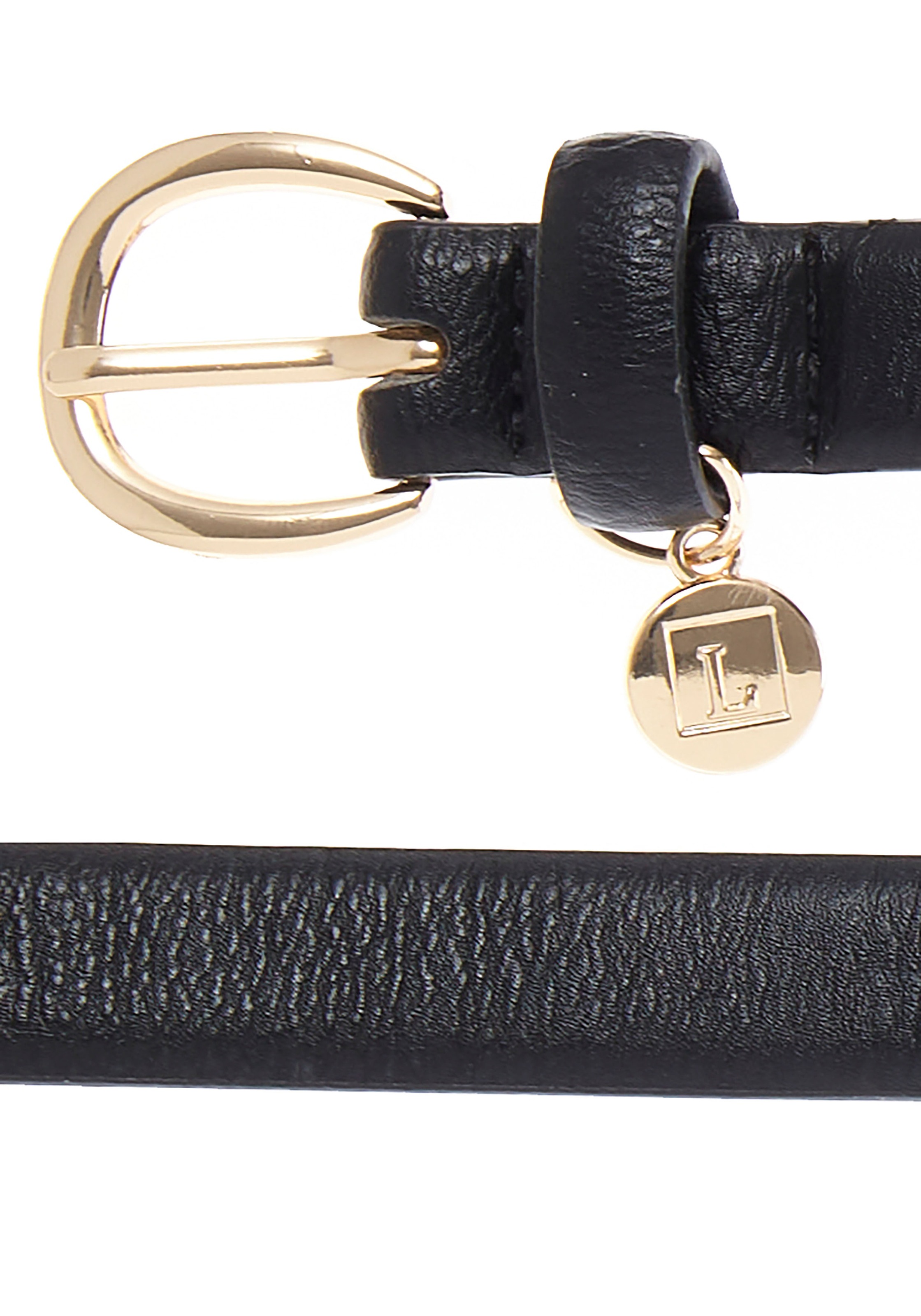 LASCANA Ceinture de hanche »Hosengürtel, Anzuggürtel, Gürtel, Jeansgürtel« NEU mit kleinem Anhänger für Hosen & Kleider