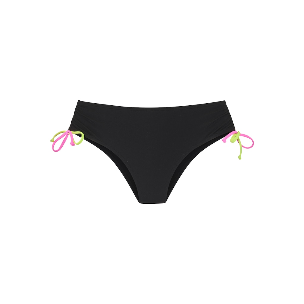 Buffalo Bikini-Hose »Pop«, Mit seitlicher Raffung