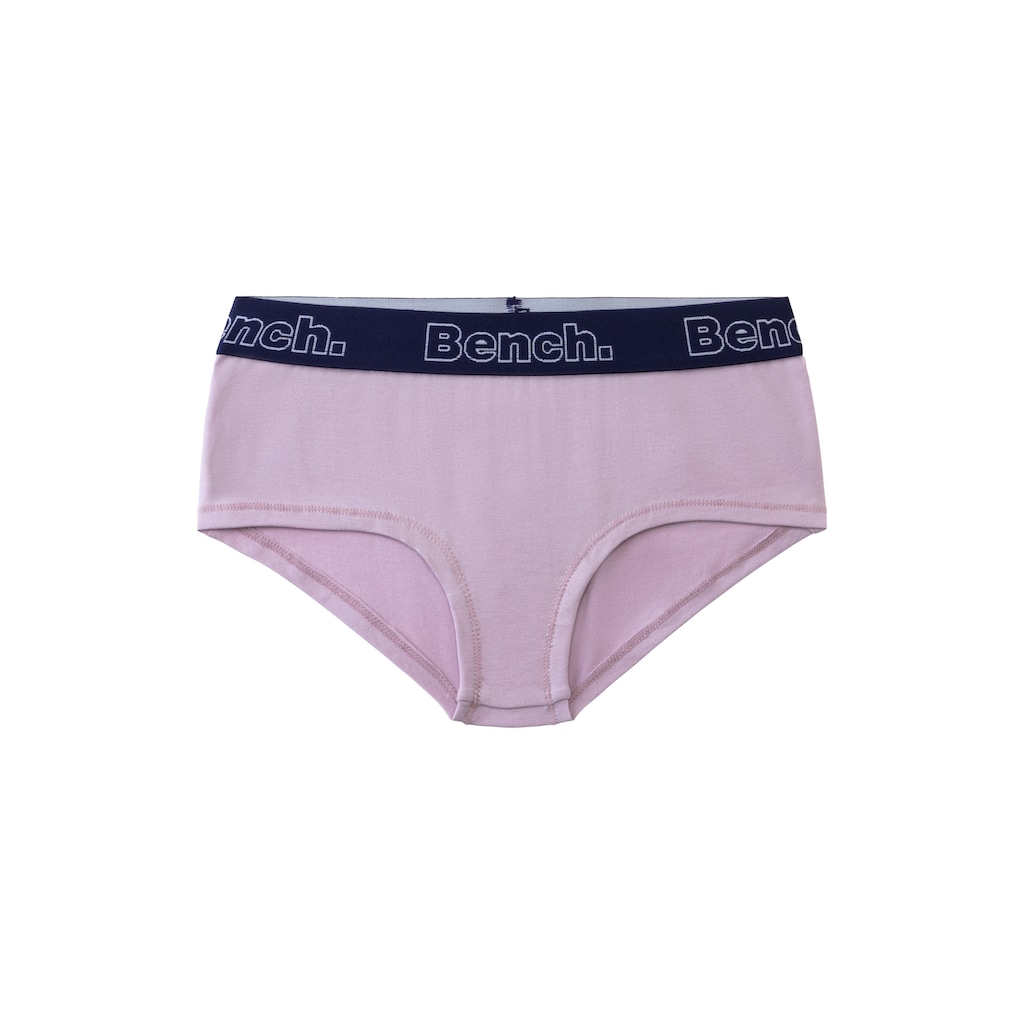Bench. Panty, (Packung, 3 St.), mit kontrastfarbigem Webbund