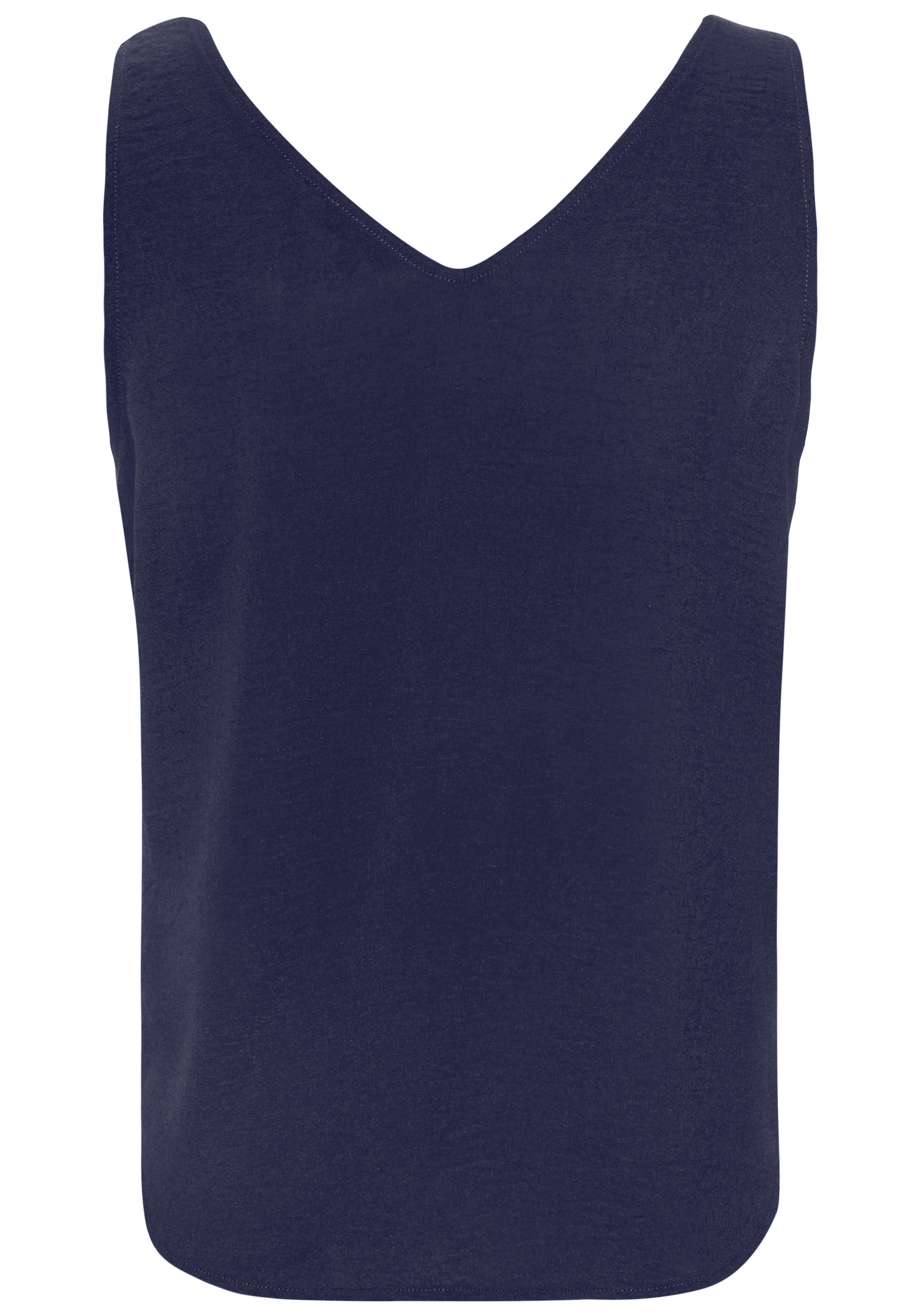 Vivance Blusentop, mit V-Ausschnitt, Basic, Damentop
