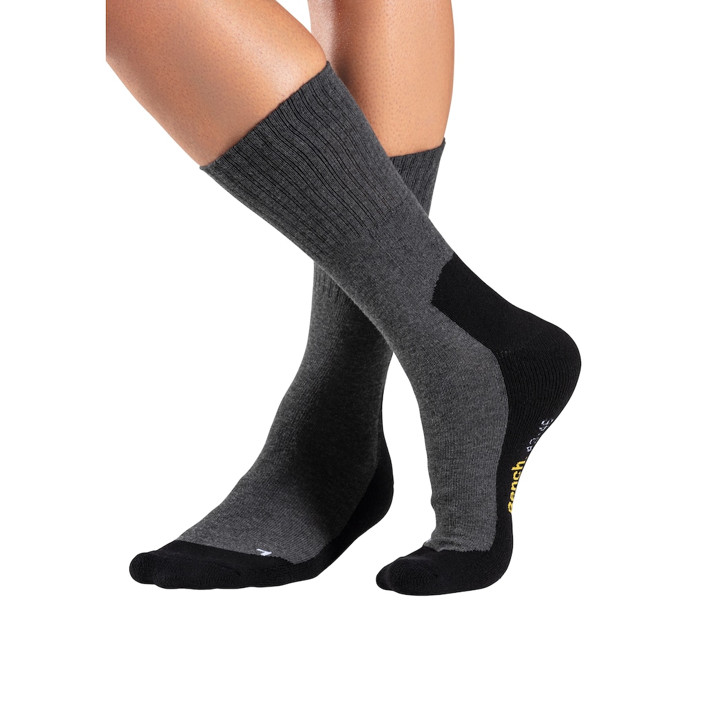 Bench. Tennissocken, (Packung, 4 Paar), mit Fussfrottee