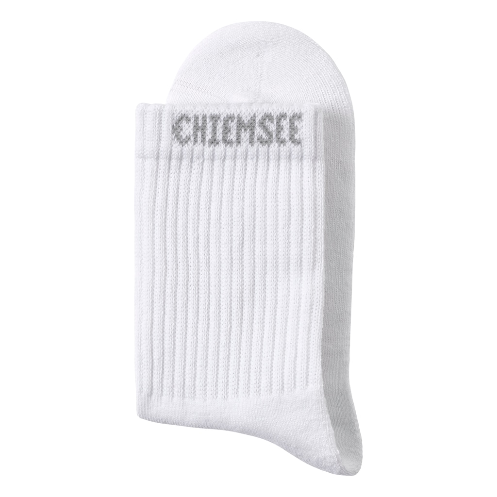 Chiemsee Tennissocken, (Packung, 6 Paar), mit eingestricktem Markennamen
