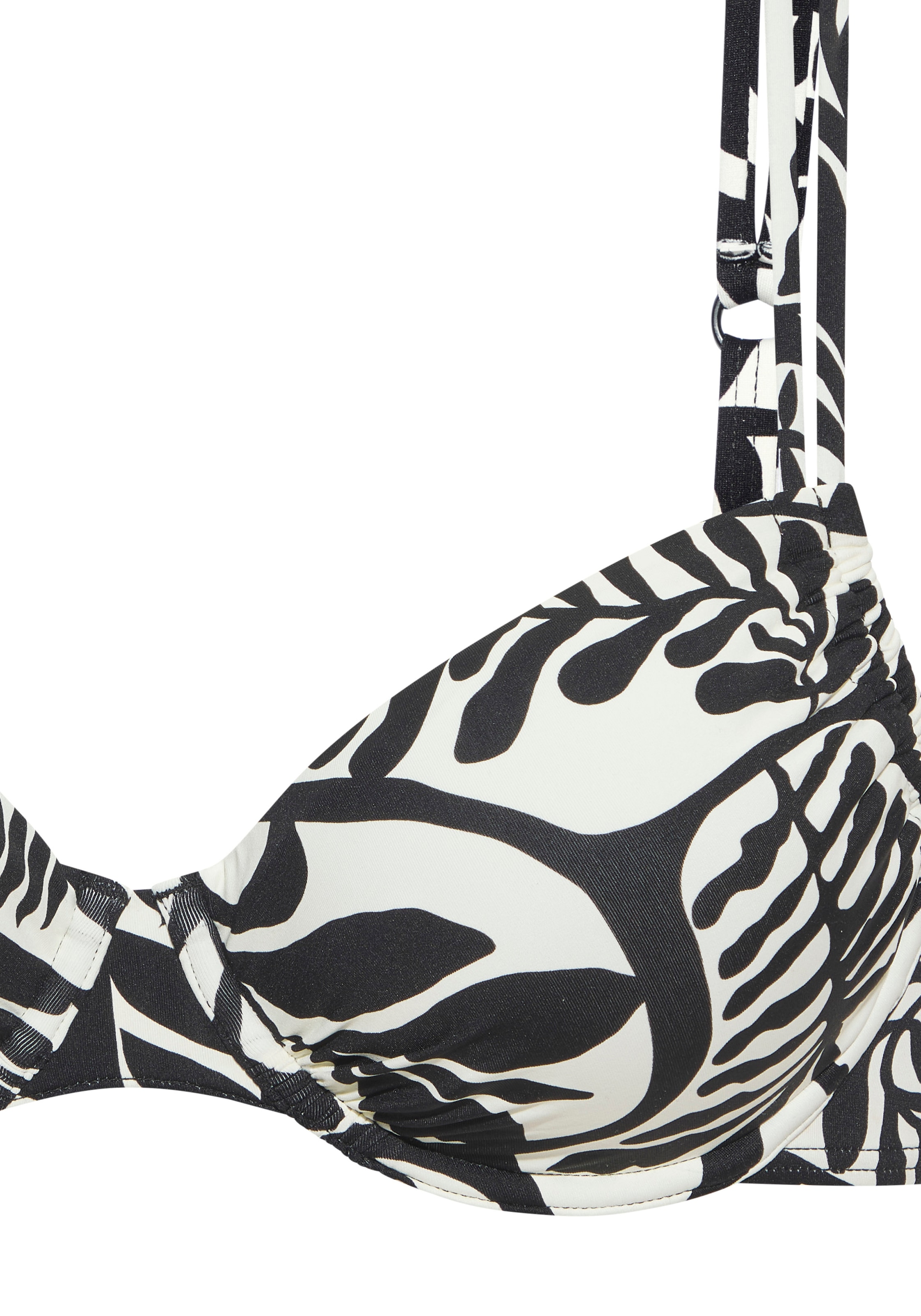 Buffalo Bügel-Bikini-Top »Jola« mit modernem Blätterdesign