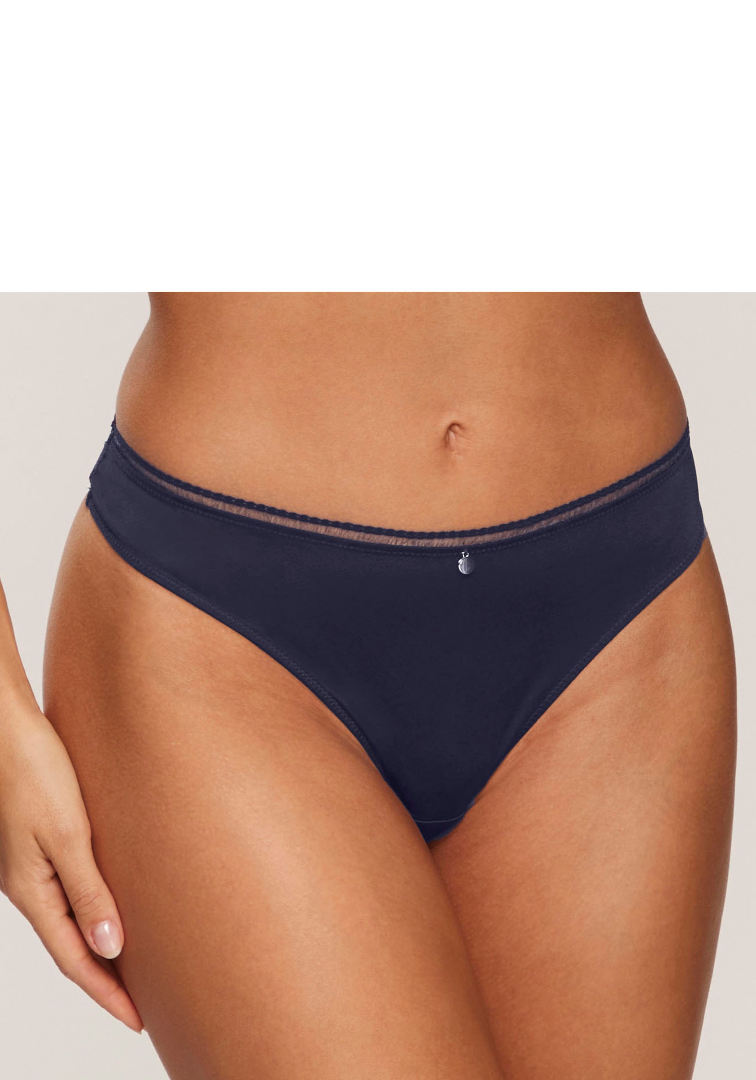 Thumbnail - s.Oliver String »Pauline«, mit feiner Spitze und weichem Microtouch-Material
