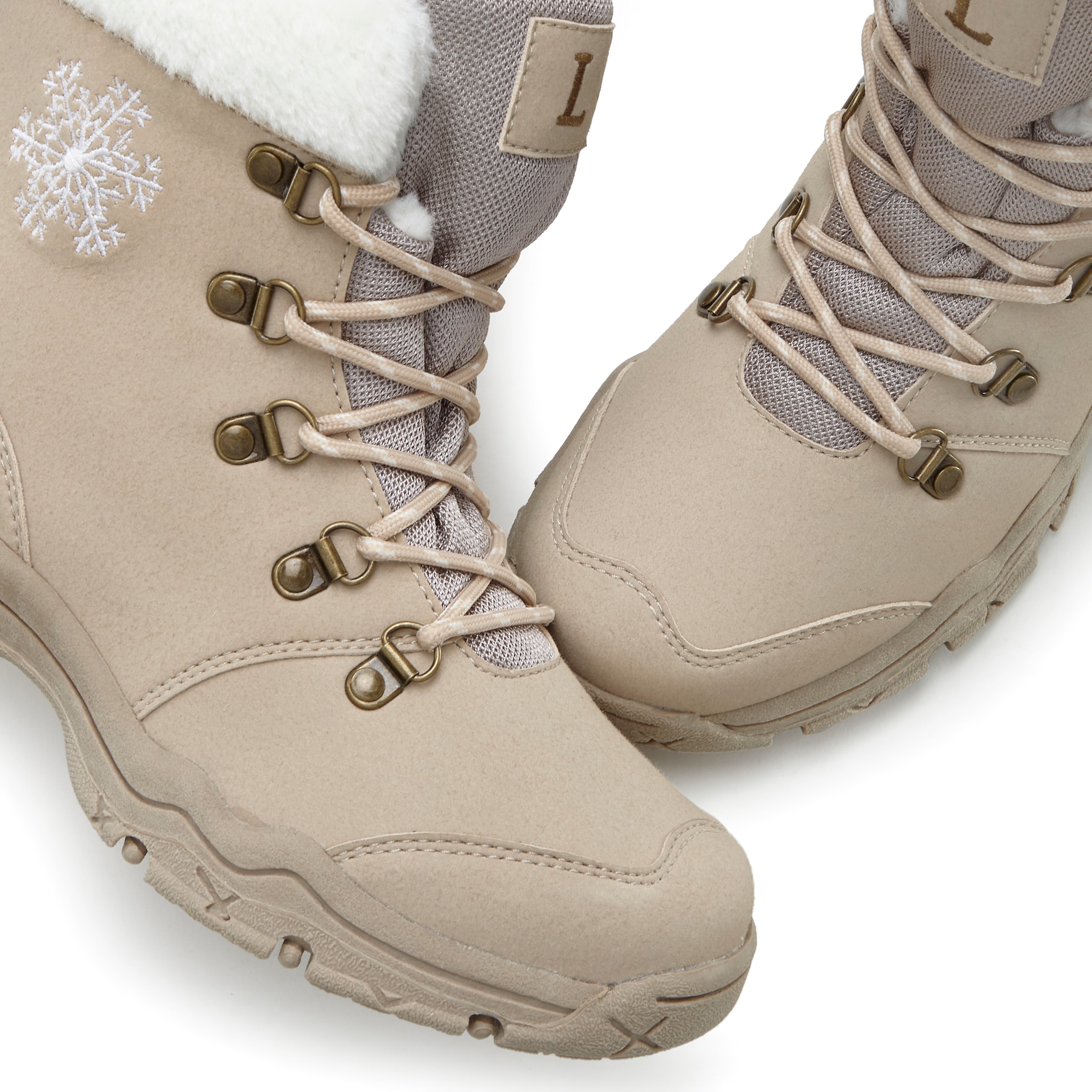 LASCANA Winterstiefelette, Stiefelette,Stiefel,Winterstiefel wind-& wasserabweisender Tex-Membran