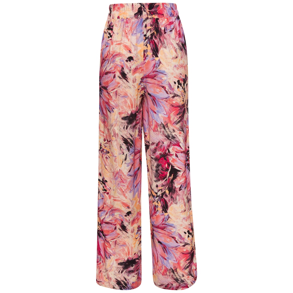 LASCANA Palazzohose, mit Alloverprint