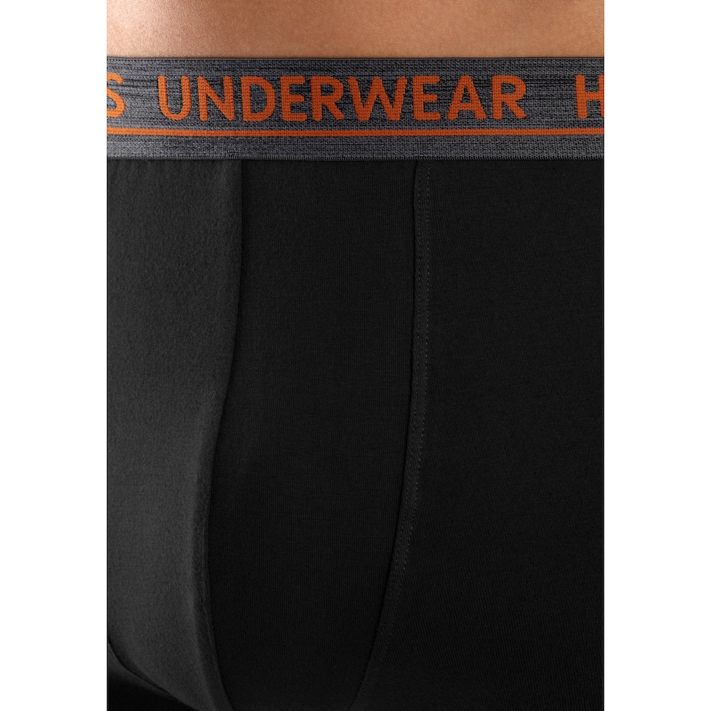 H.I.S Boxer »Boxershorts für Herren«, (Packung, 4 St.), mit bequemem Stretchbündchen