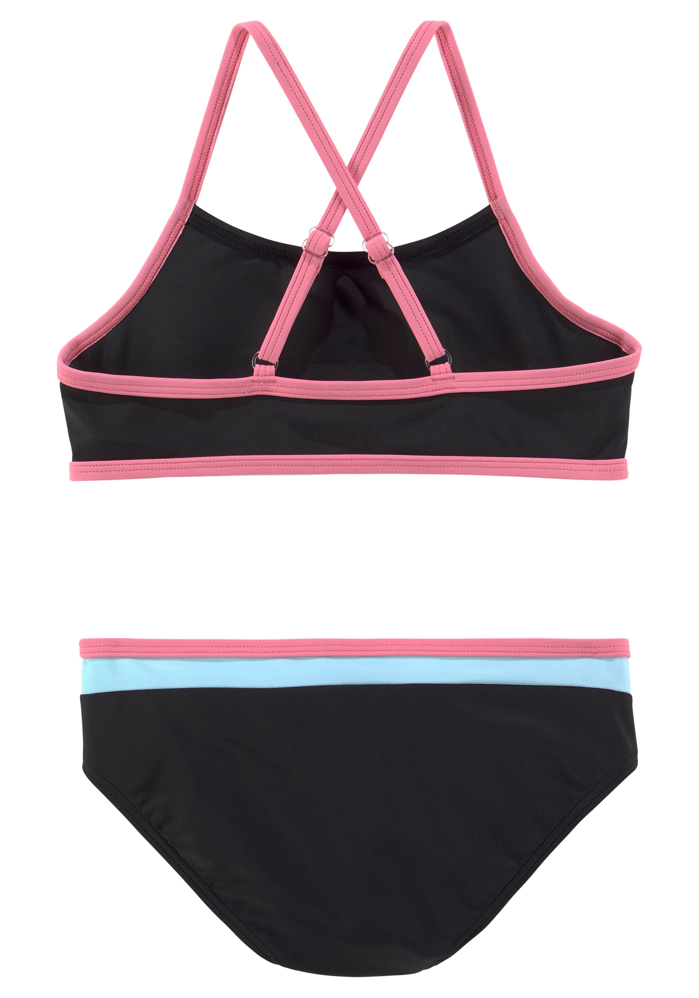 Bench. Bikini bustier avec détails colorés