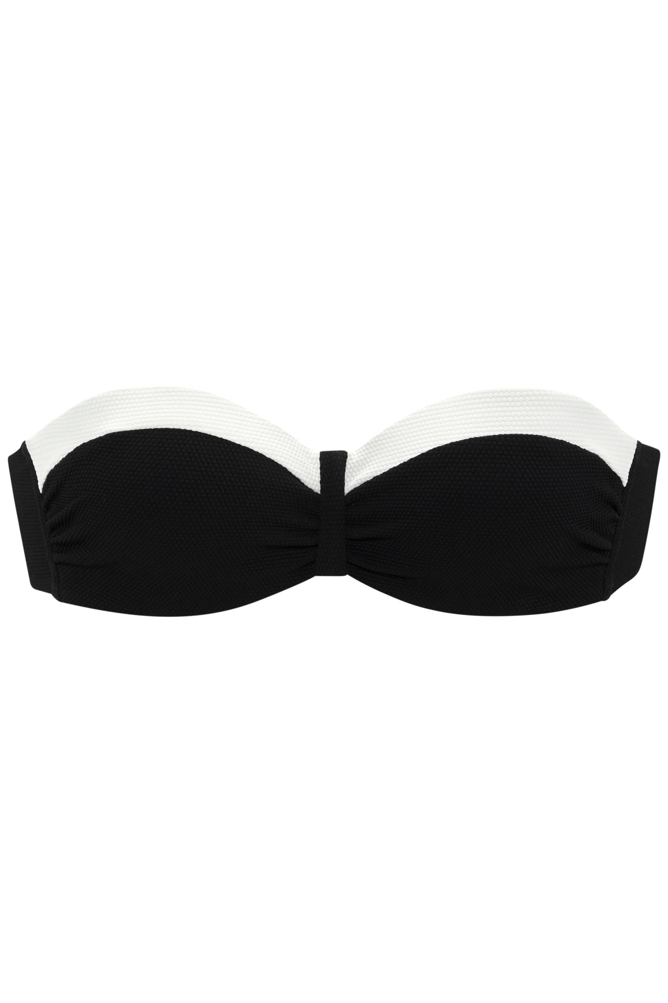 LASCANA Top bikini bandeau à armatures »Chic« aus eleganter Strukturware