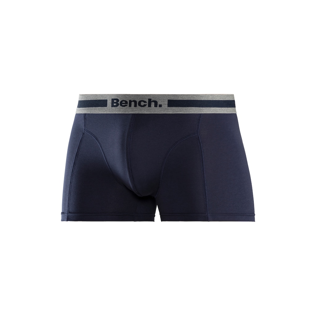 Bench. Boxer »Boxershorts für Herren«, (Packung, 4 St.), Unterhosen mit Overlock-Nähten vorn