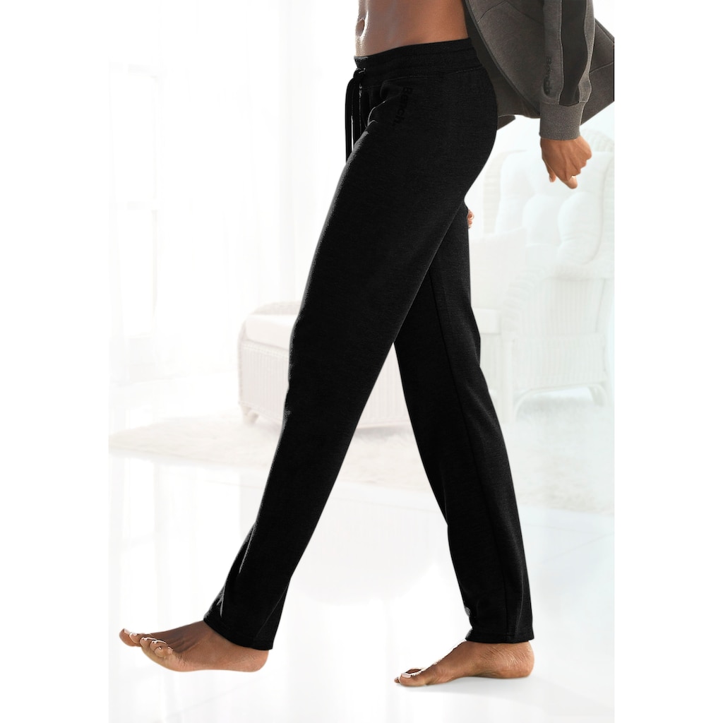 Bench. Loungewear Loungehose, mit Seitenstreifen und geradem Bein, Loungeanzug