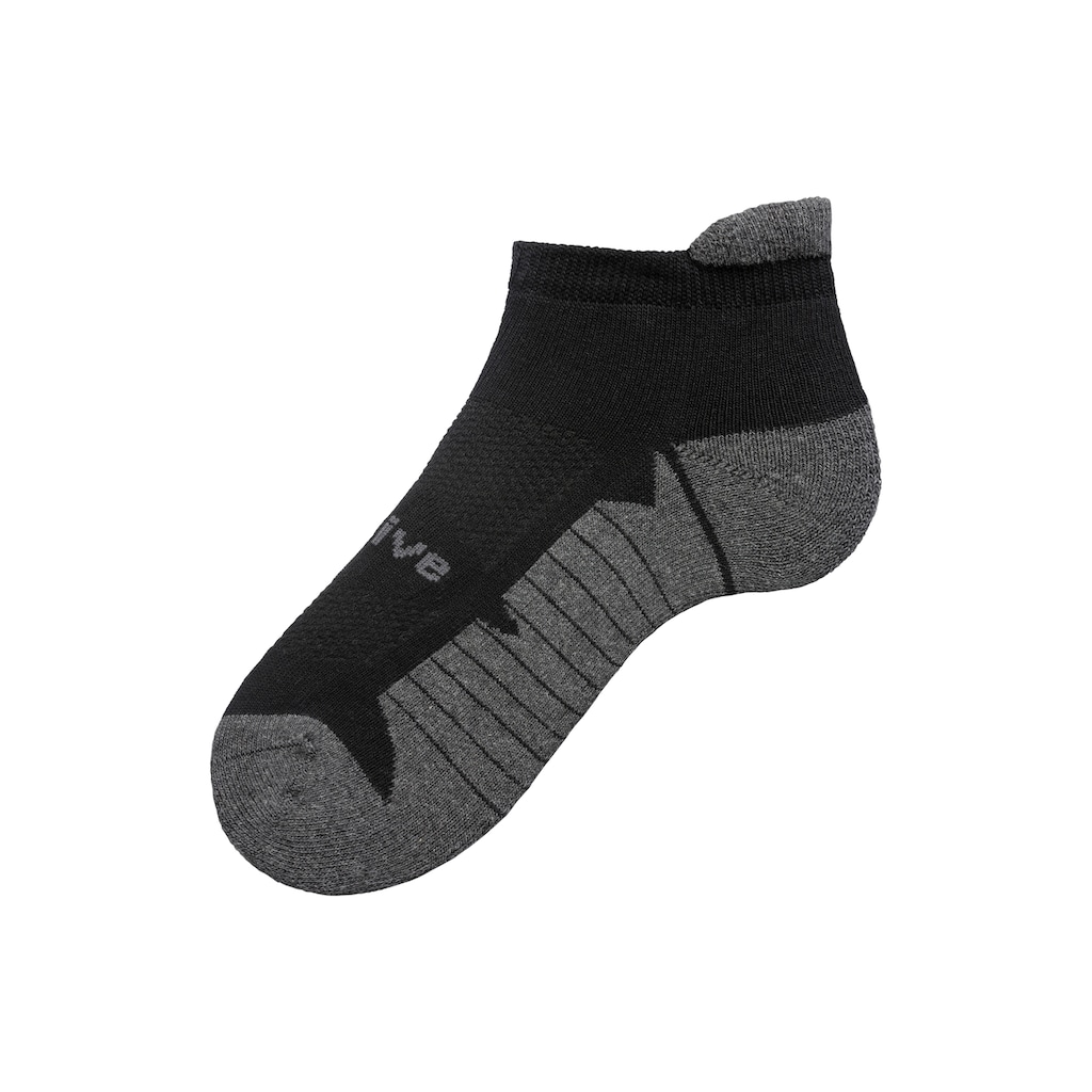 LASCANA ACTIVE Sneakersocken, (Packung, 6 Paar), mit weicher Frotteesohle