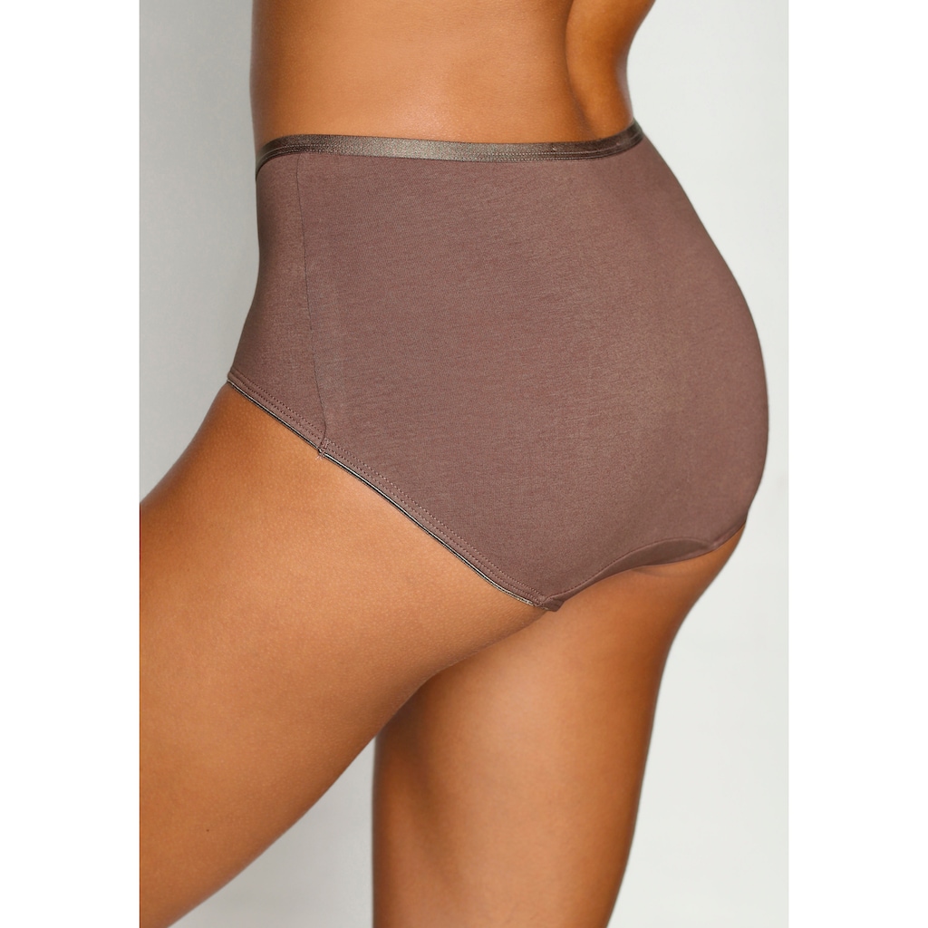 Vivance Taillenslip, (5er-Pack), aus elastischer Baumwoll-Qualität