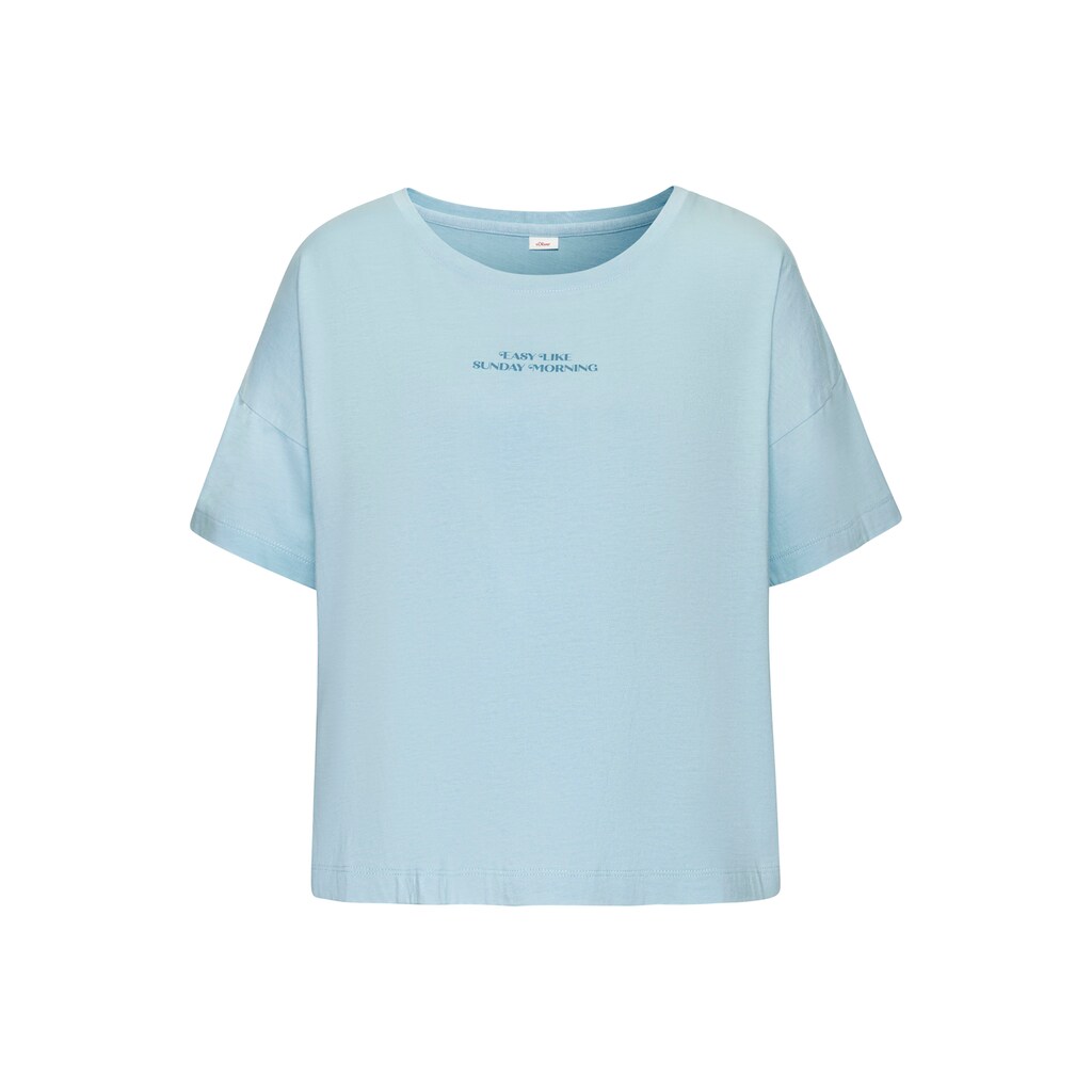 s.Oliver Shorty, (2 tlg.), mit kleinem Frontprint