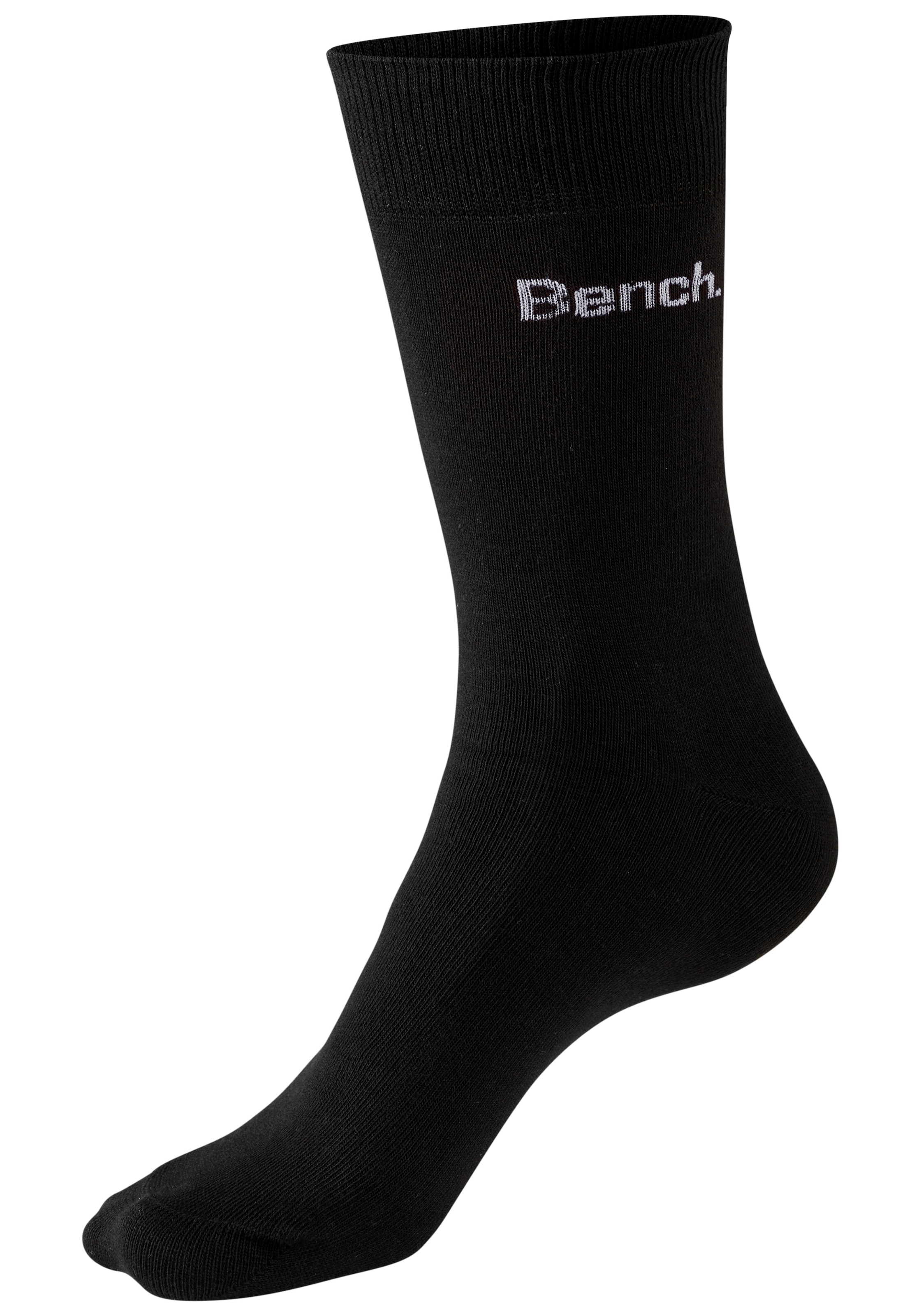 Bench. Chaussettes basiques »Herrensocken für Beruf und Freizeit« Paquet, 6 Couple tlg. avec petit logo de marque coloré