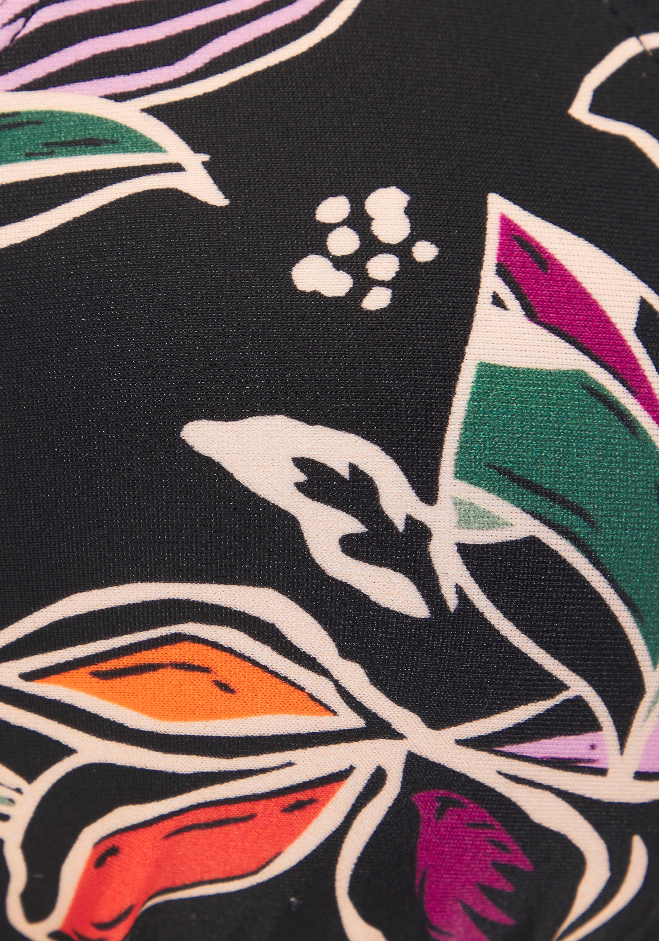 Buffalo Triangel-Bikini-Top »Whoopi« mit modernem Blätterdruck