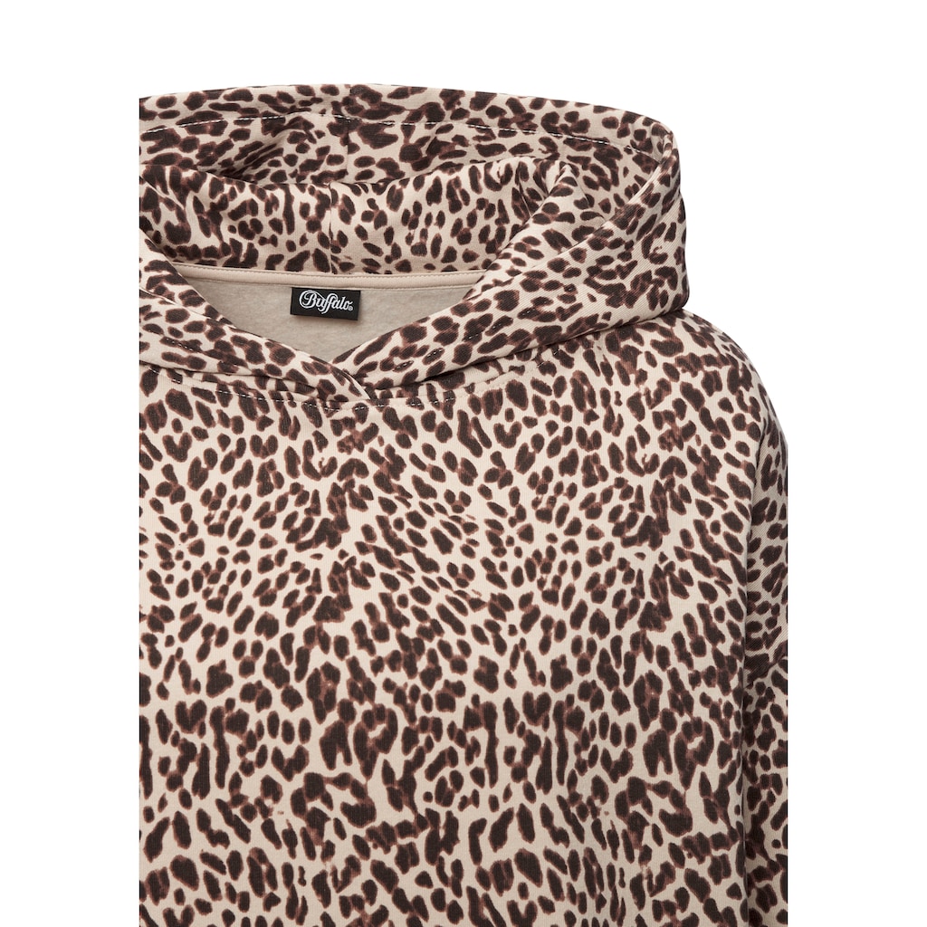 Buffalo Kapuzenpullover, in Leo-Optik