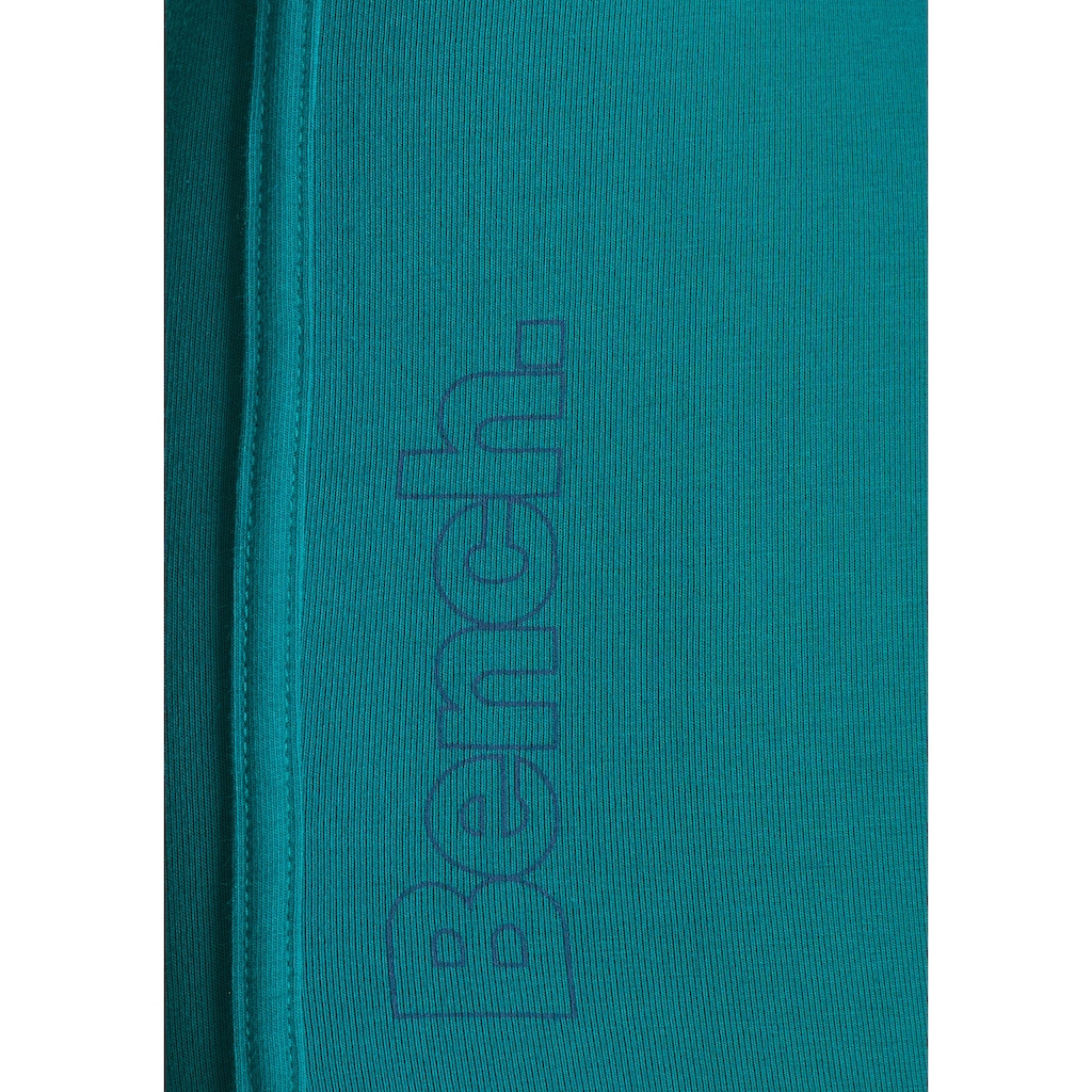 Bench. Langer Boxer, (Packung, 3 St.), Unterhosen mit elastischem Bund und Logodruck auf dem Bein