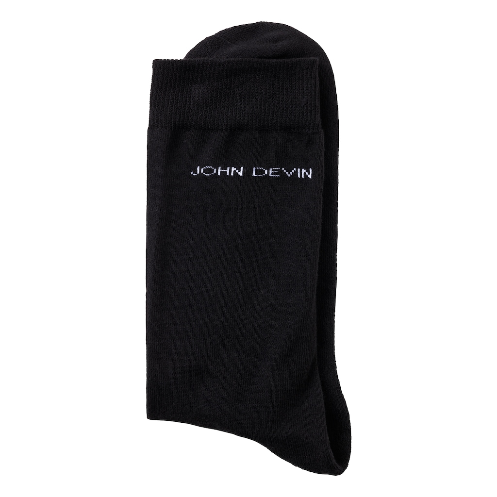 John Devin Basicsocken, (Packung, 7 Paar), für jeden Tag