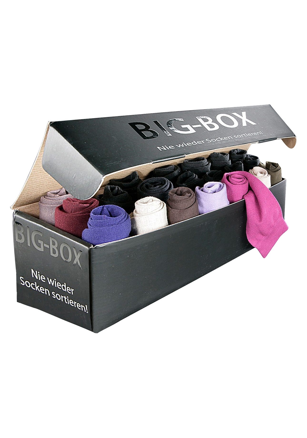 Go in Basicsocken, (Box, 20 Paar), in der grossen Big-Box