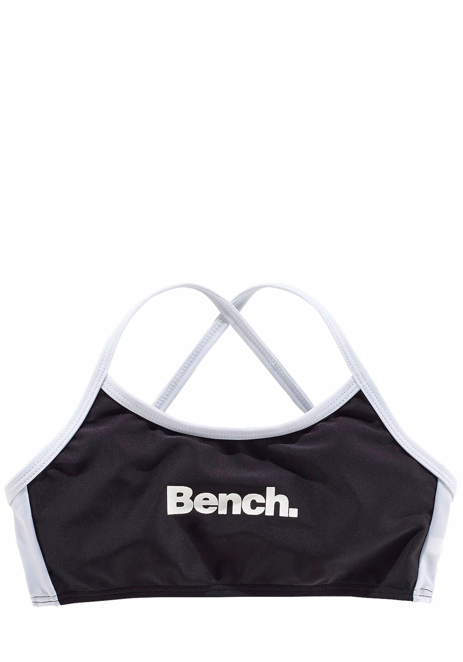 Bench. Bustier-Bikini mit gekreuzten Trägern