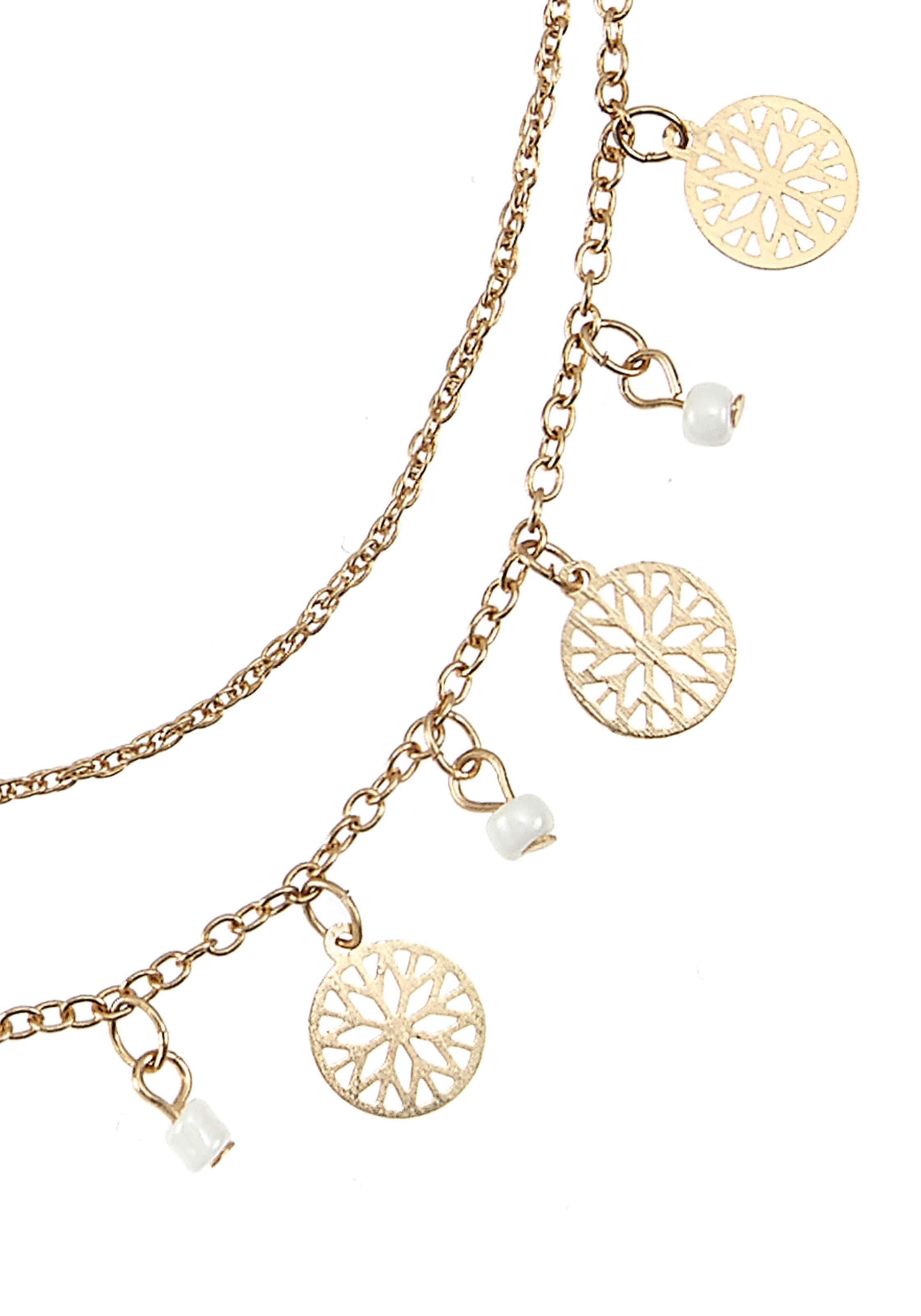 LASCANA Fusskette mit Anhänger Fusskettchen-Armband, Fusskettchen mit Anhänger, Fussschmuck